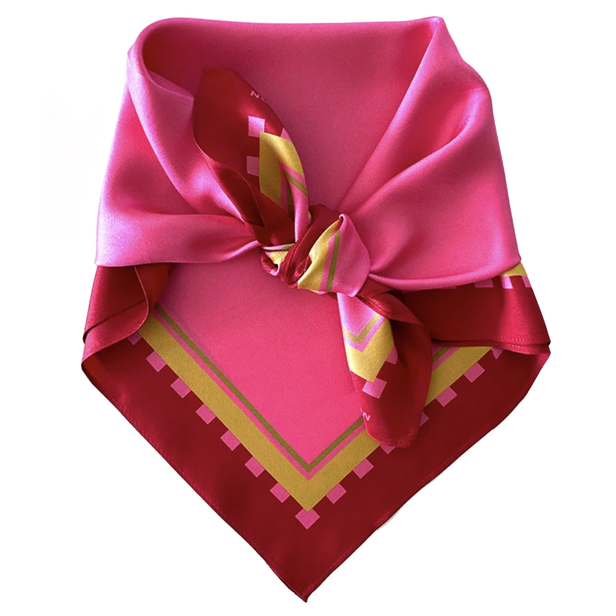 Dark Hampton Petite Silk Scarf - the Carter