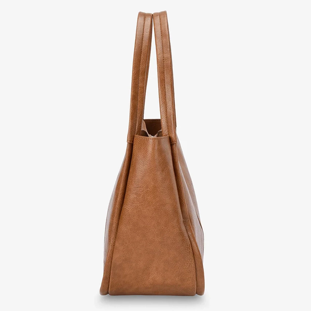 Elms+King Capri Shoulder Bag - Tan Pebble