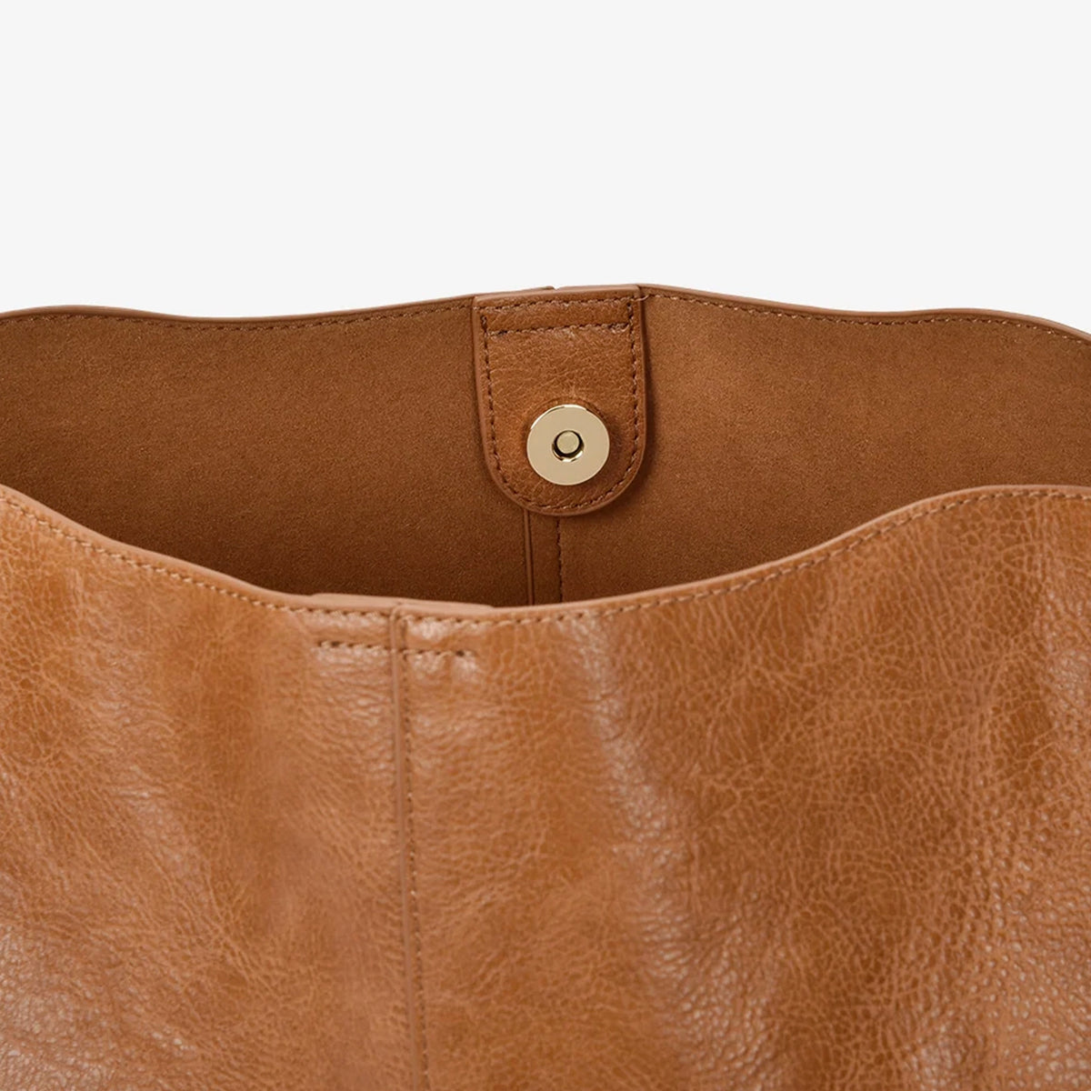 Elms+King Capri Tote - Tan Pebble