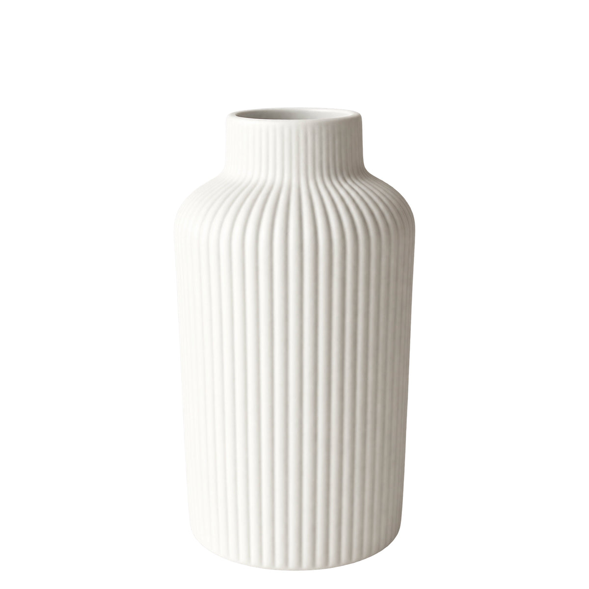 Emery Bud Vase - White