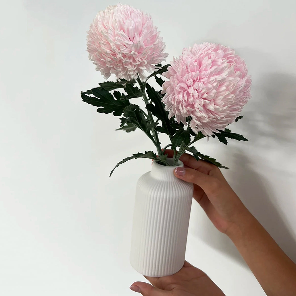 Emery Bud Vase - White