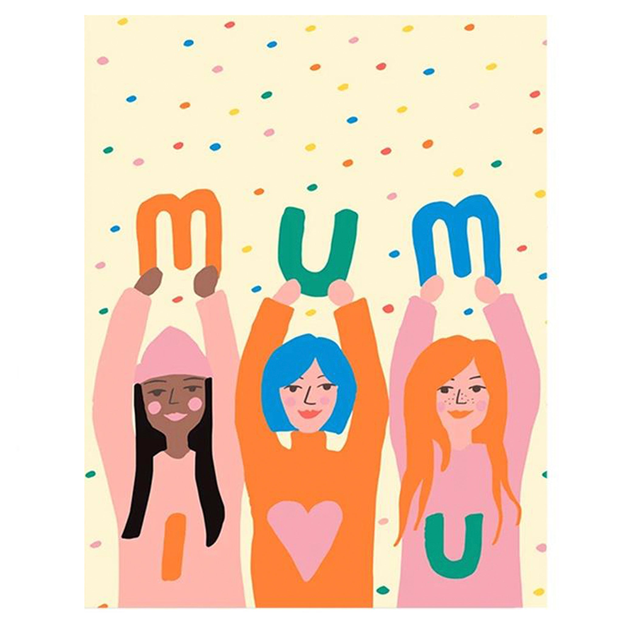Emma Cooter Draws Card - Mum I Love You