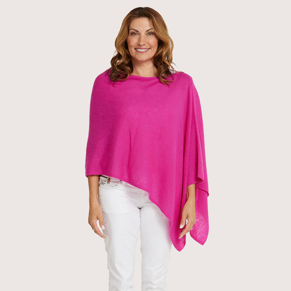 Esperance & Co Classic Cashmere Topper - Bouquet