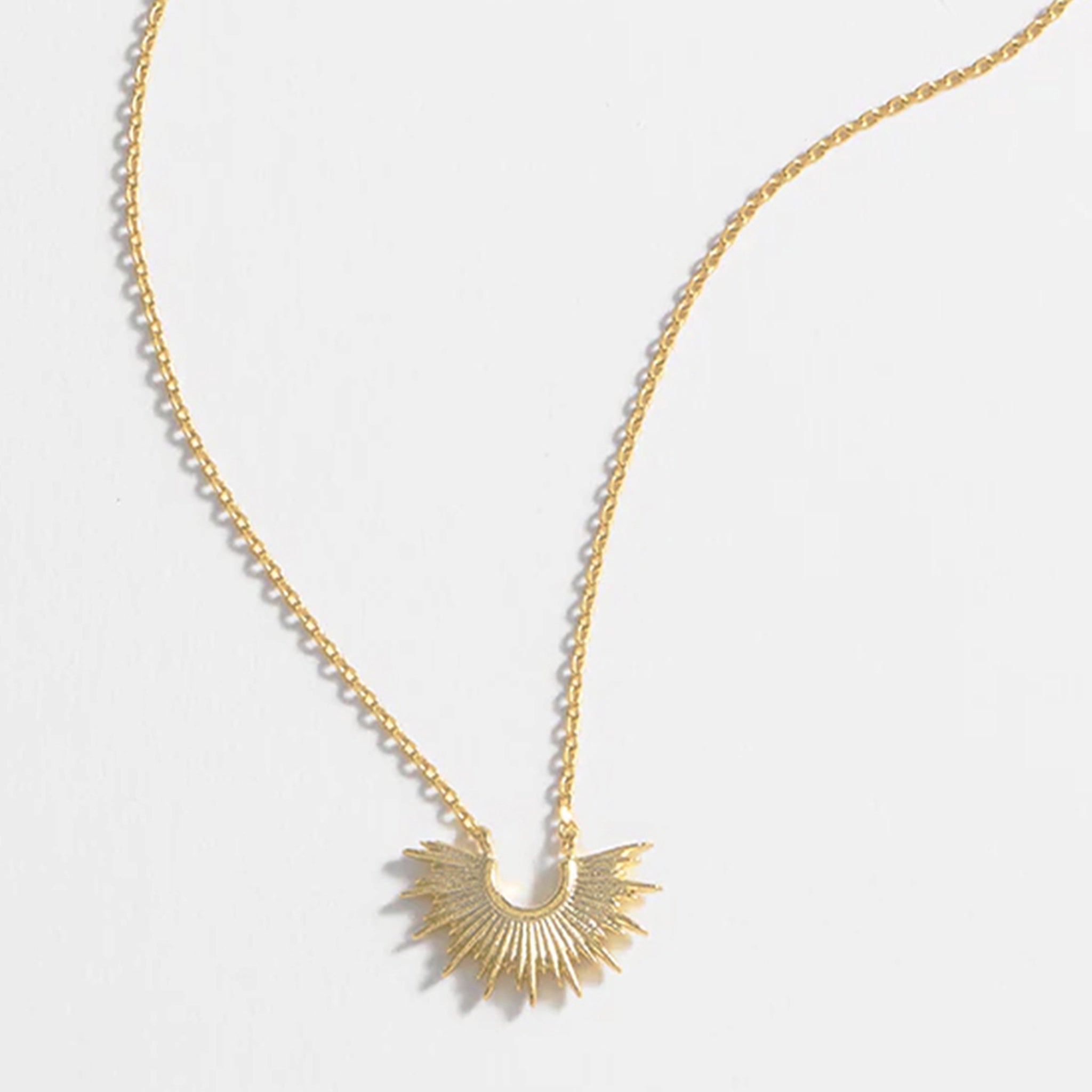 Estella Bartlett Sunburst Necklace - Gold Plated