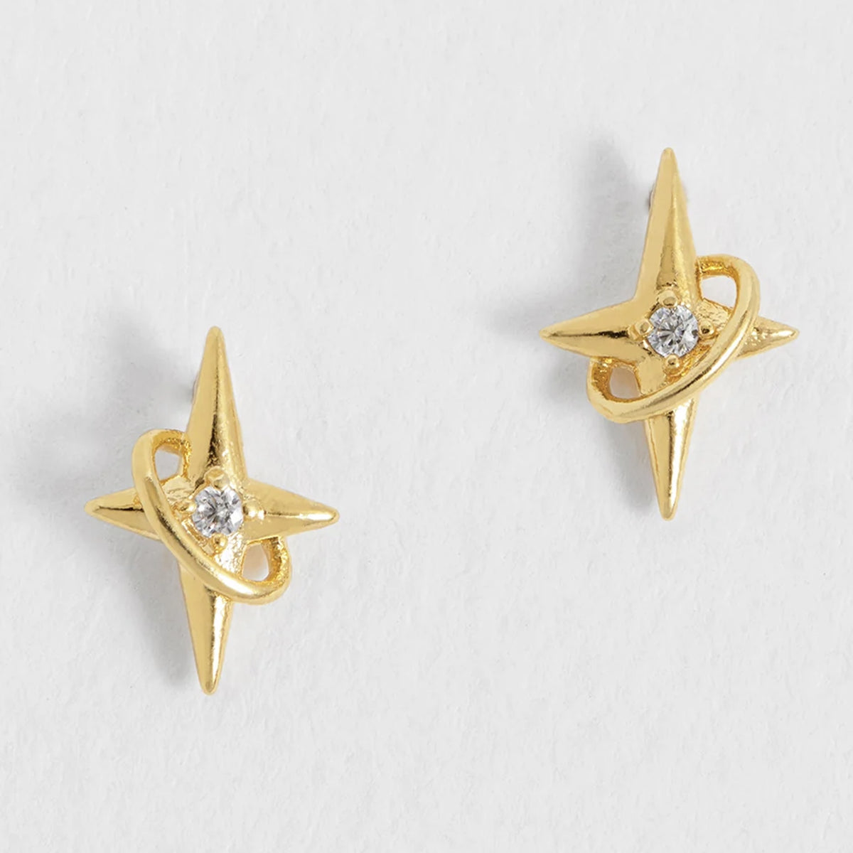 Estella Bartlett North Star CZ Earrings