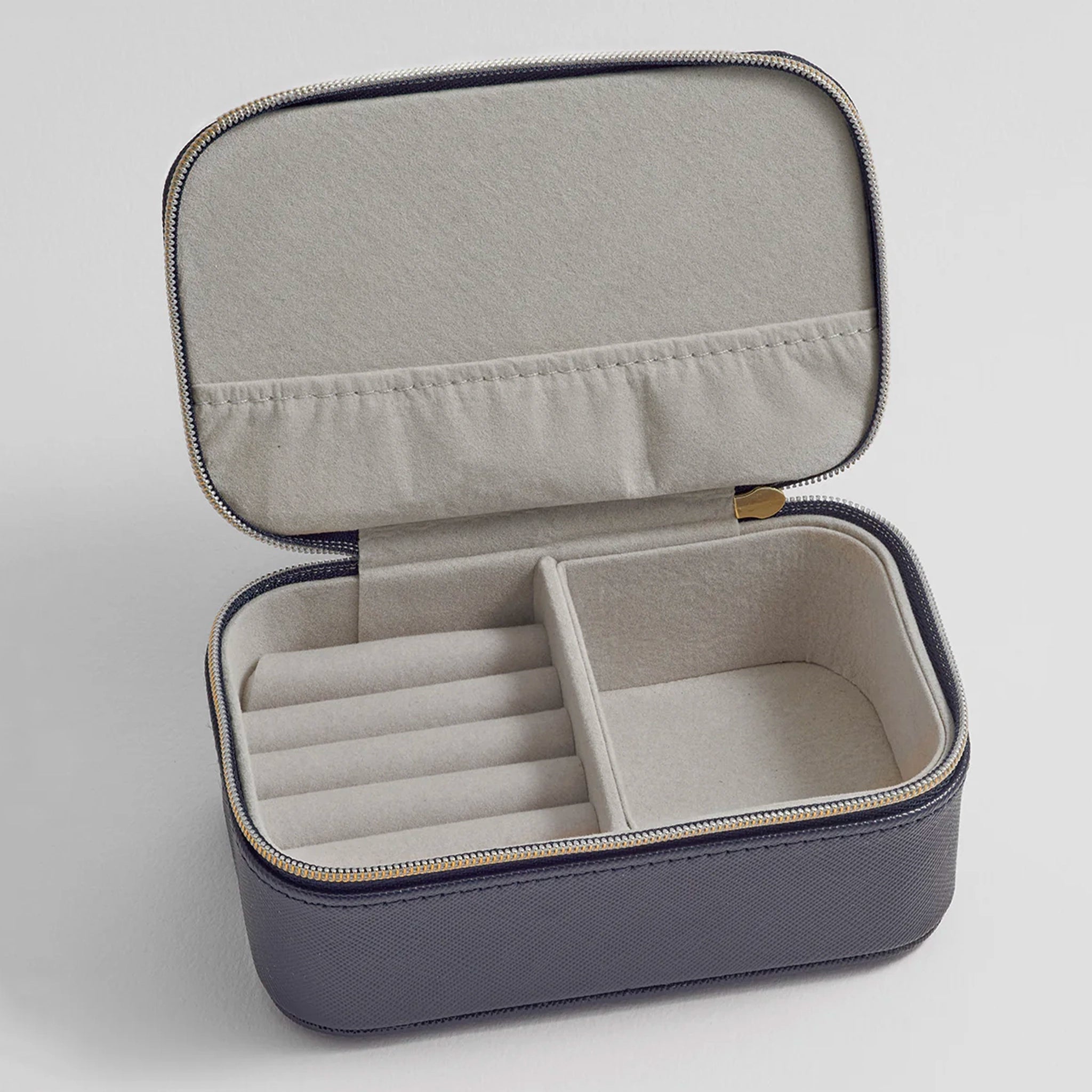 Navy jewelry box