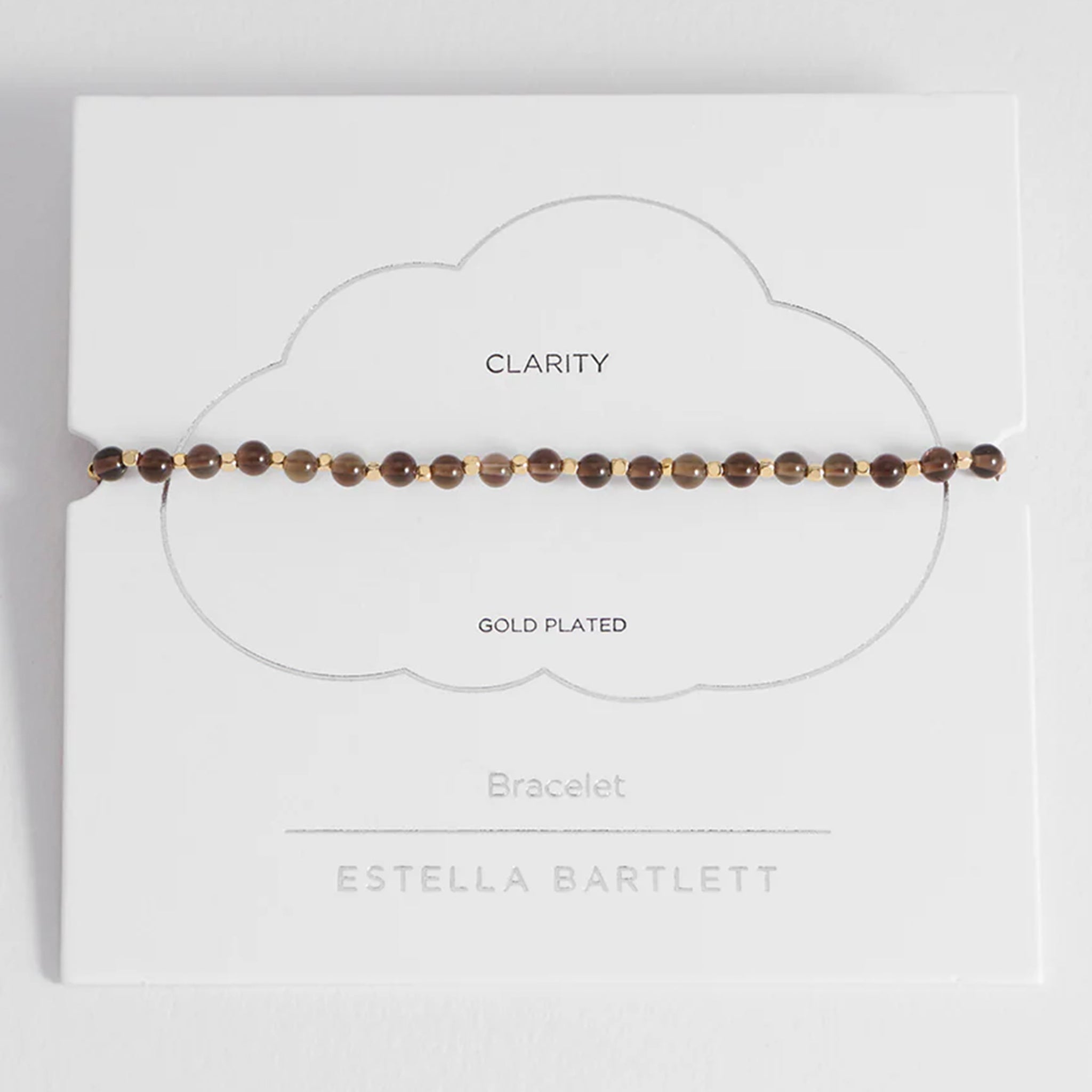 Estella Bartlett Amelia Bracelet - Smoky Quartz