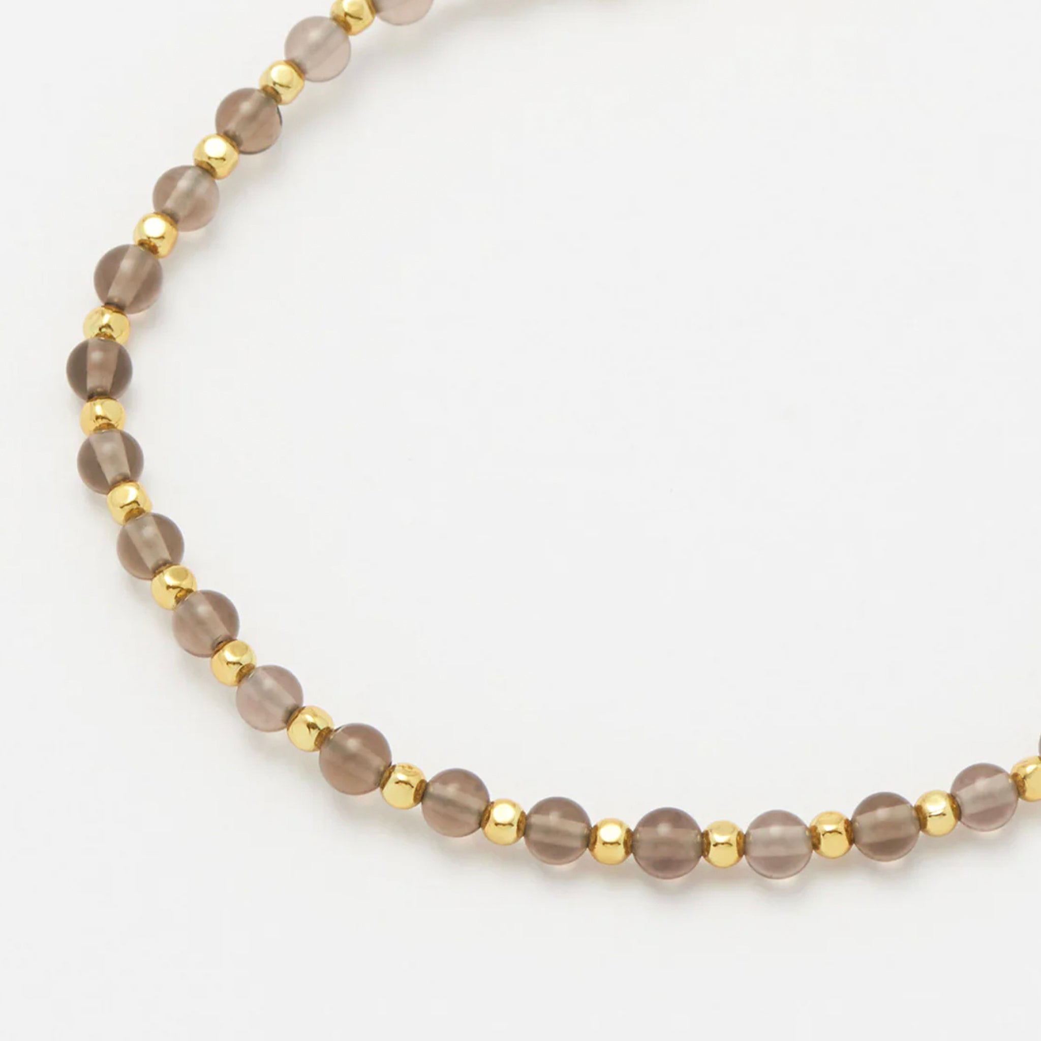 Estella Bartlett Amelia Bracelet - Smoky Quartz
