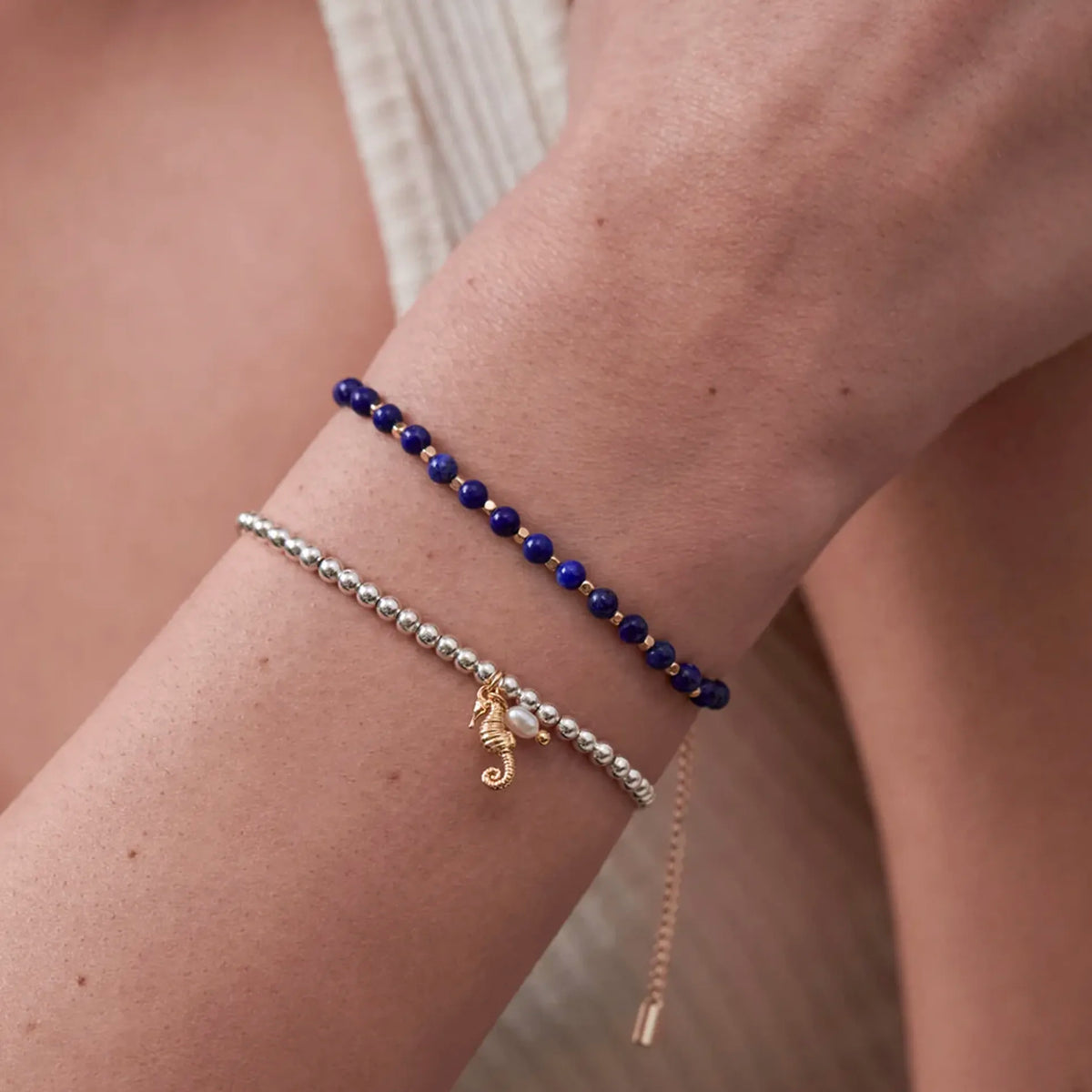 Estella Bartlett Wellness Collection Amelia Bracelet - Lapis Lazuli