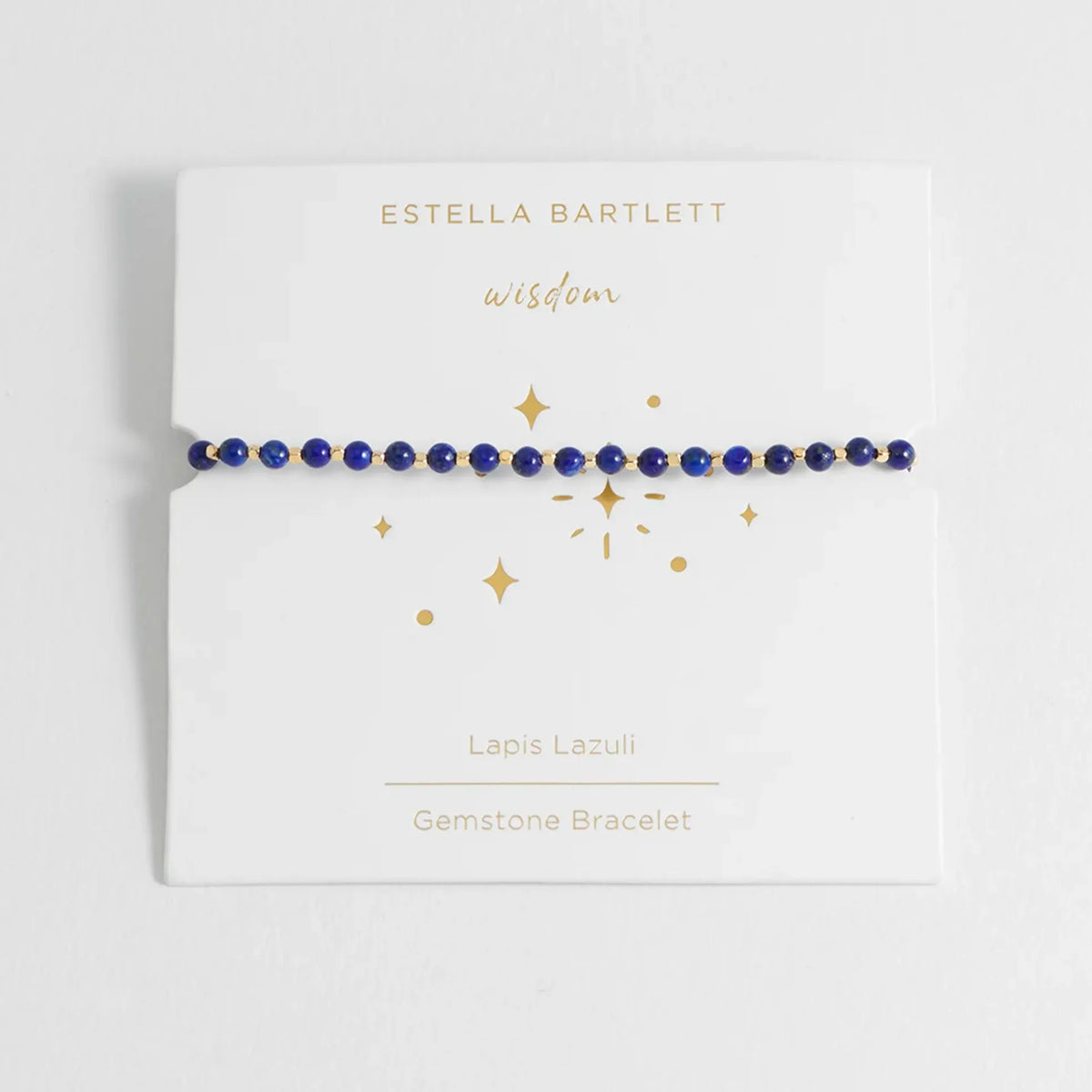 Estella Bartlett Wellness Collection Amelia Bracelet - Lapis Lazuli