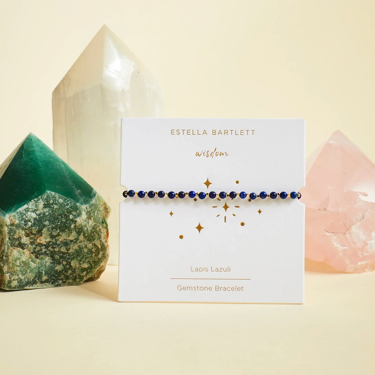 Estella Bartlett Wellness Collection Amelia Bracelet - Lapis Lazuli