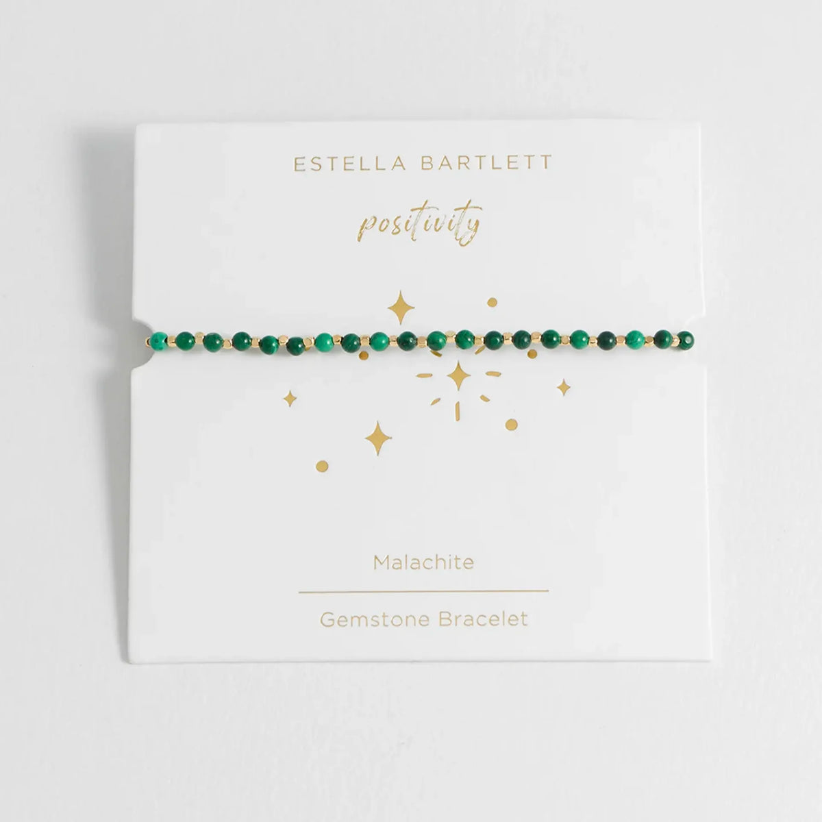 Estella Bartlett Wellness Collection Amelia Bracelet - Malachite