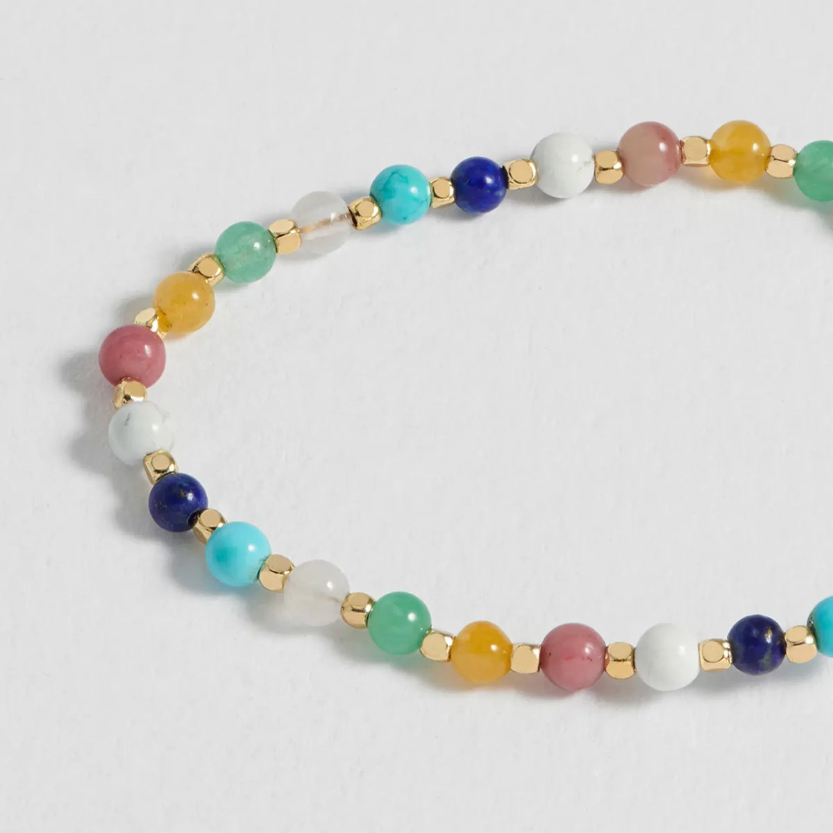 Estella Bartlett Wellness Collection Amelia Bracelet - Mixed Gemstones