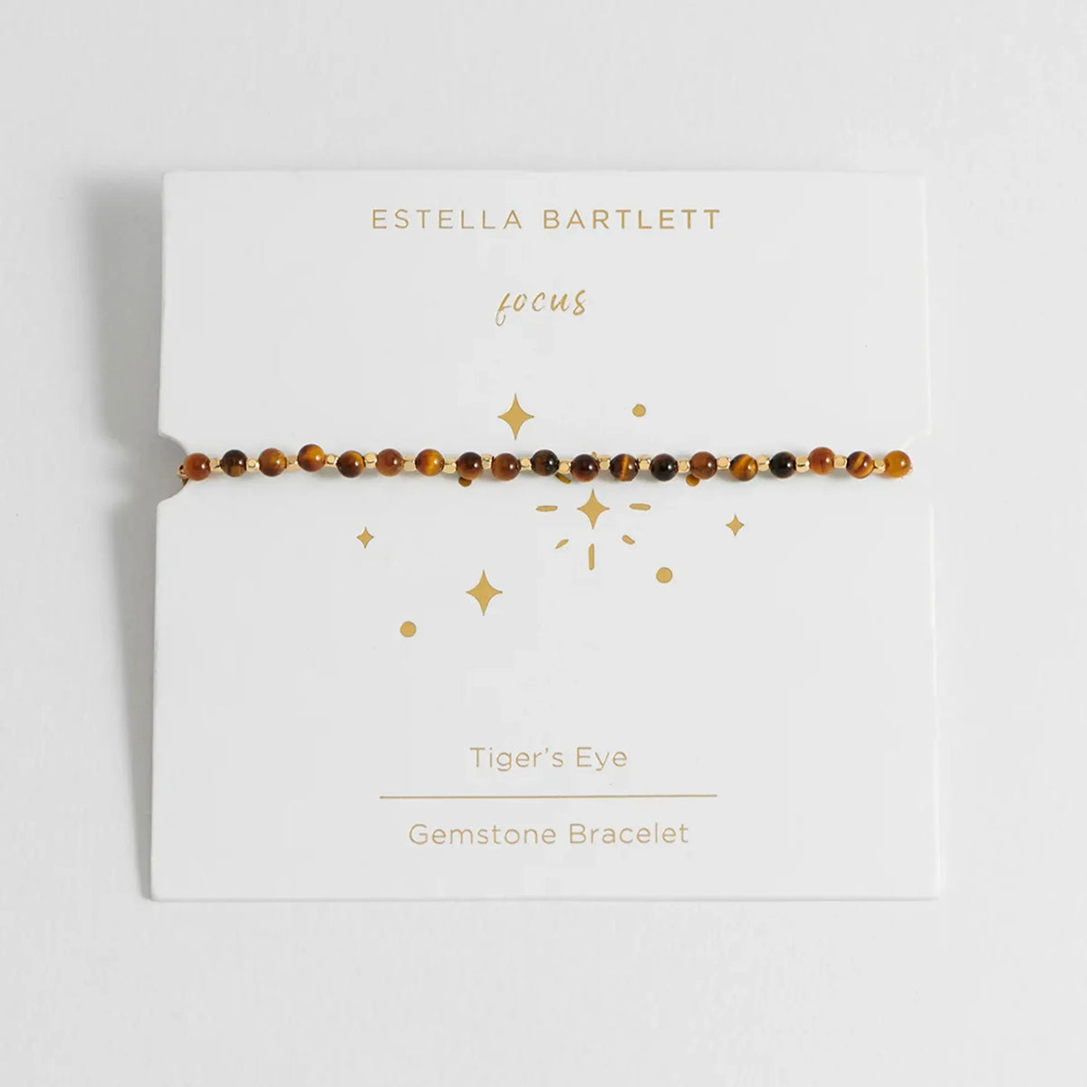 Estella Bartlett Wellness Collection Amelia Bracelet - Tiger's Eye