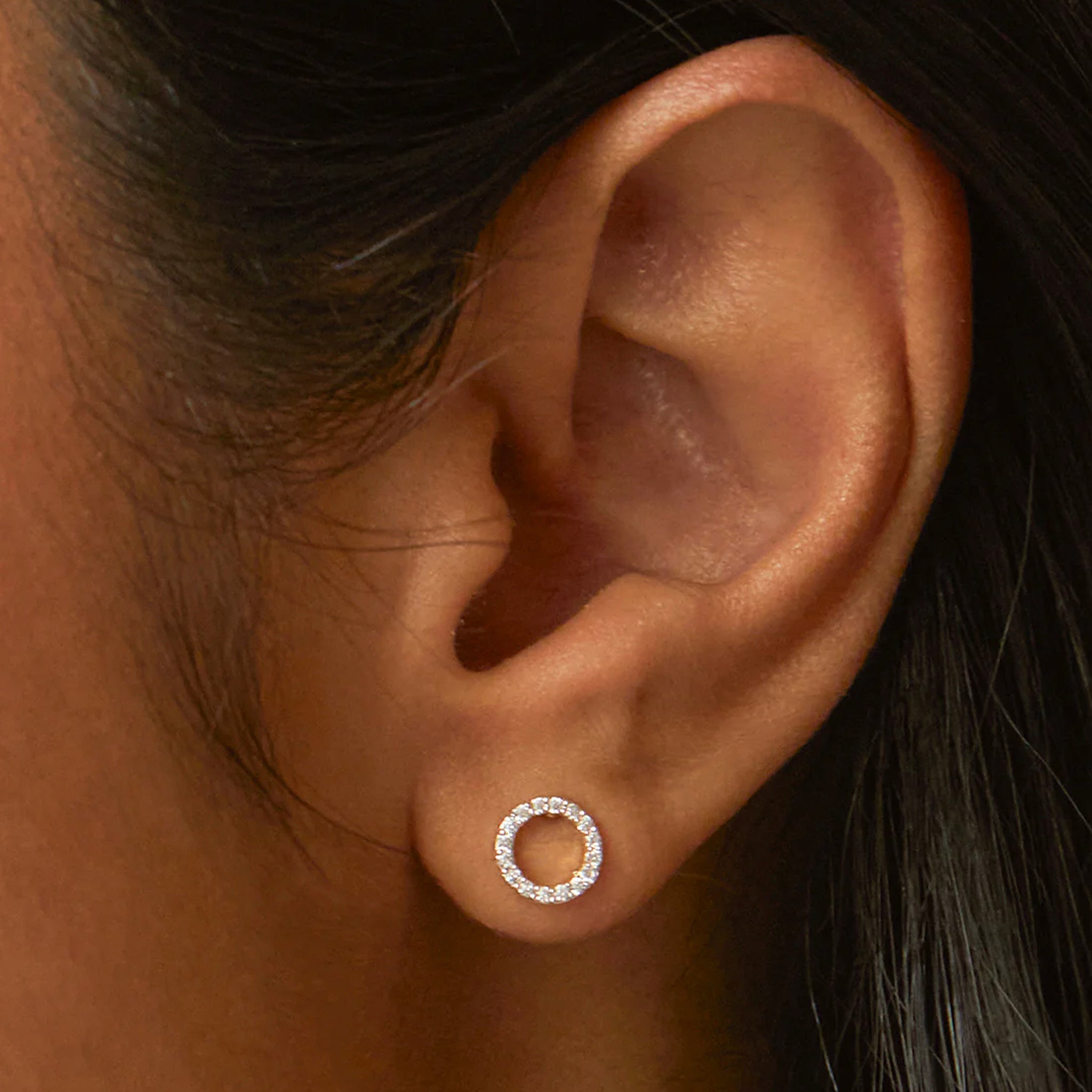 Orecchini A Fulmine Con Zirconia Cubica | Estella Bartlett | Placcati Oro | Design Londinese