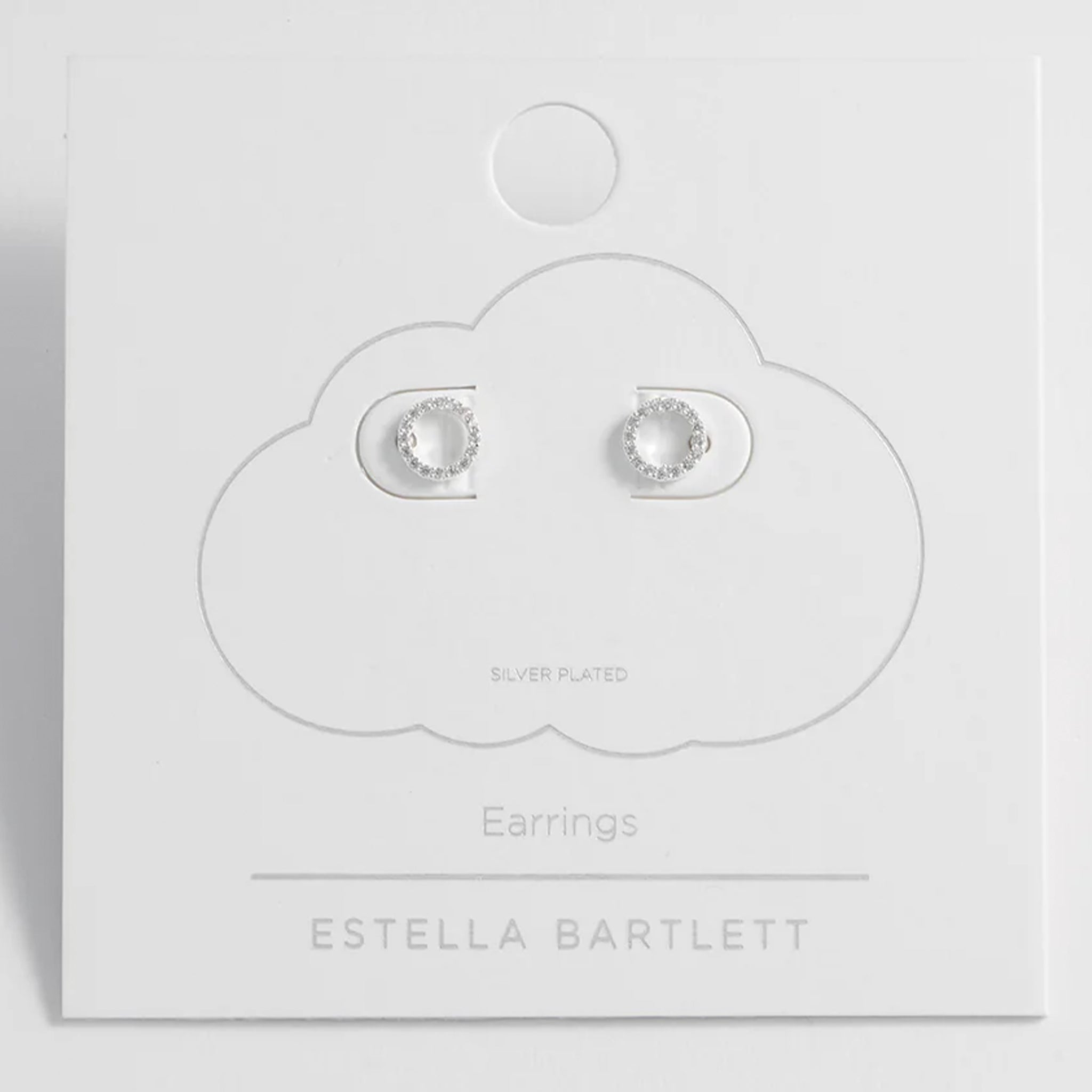 Estella Bartlett Circle CZ Earrings