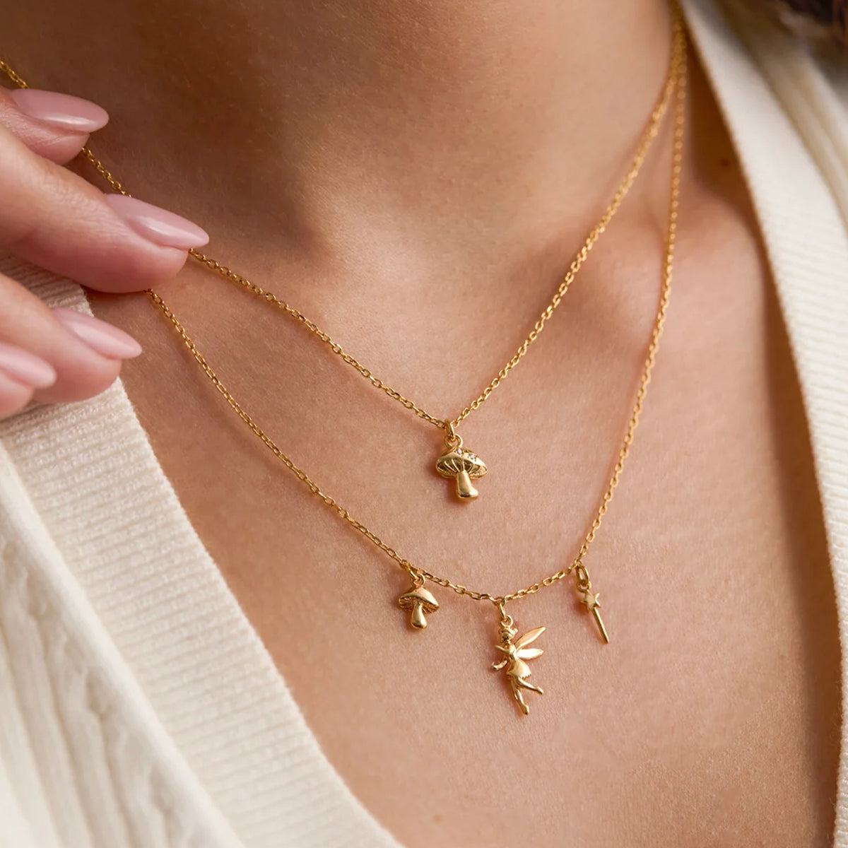 Estella Bartlett Fairy Charm Necklace