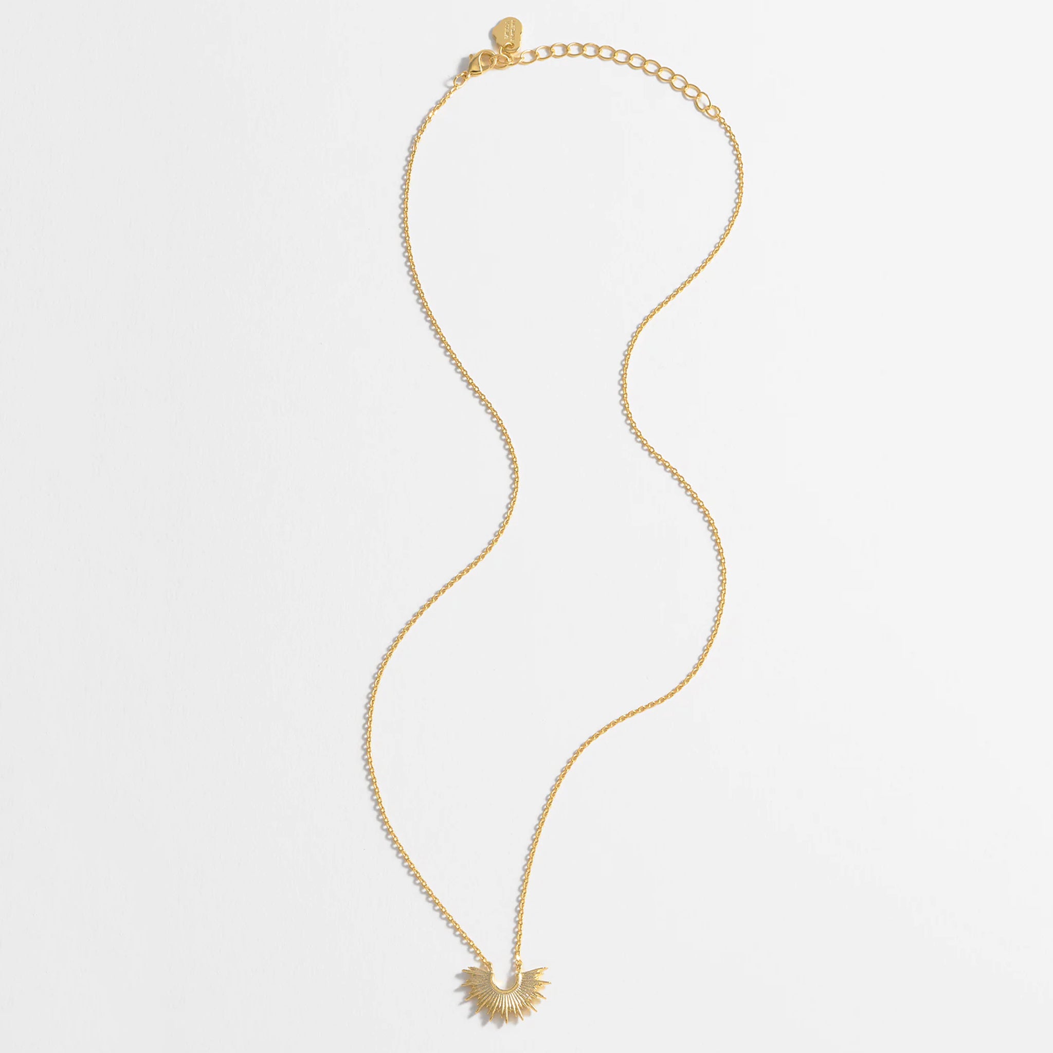 Estella Bartlett Sunburst Necklace - Gold Plated