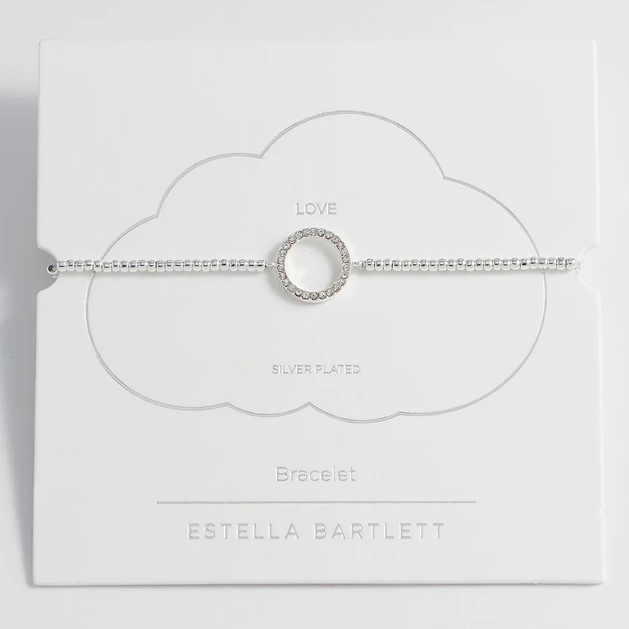 Estella Bartlett Louise Circle CZ Bracelet