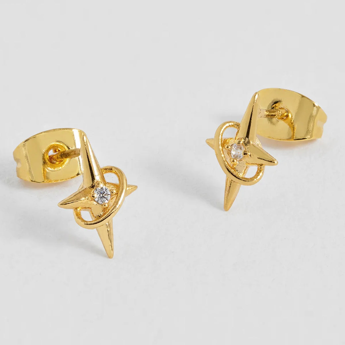 Estella Bartlett North Star CZ Earrings