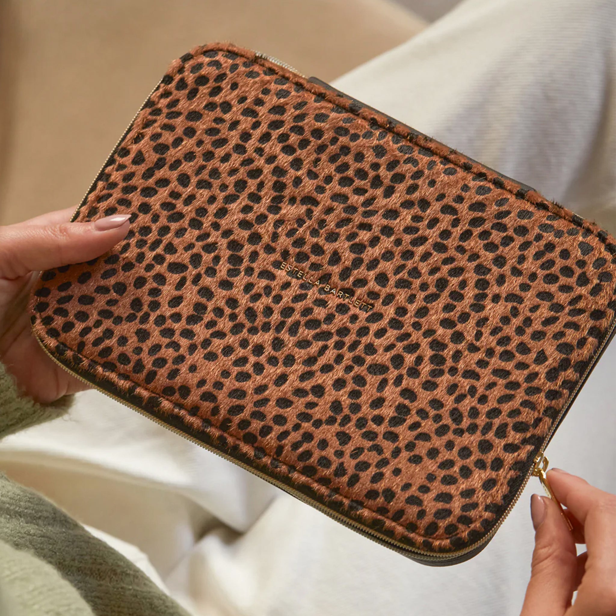 Cheetah jewelry box