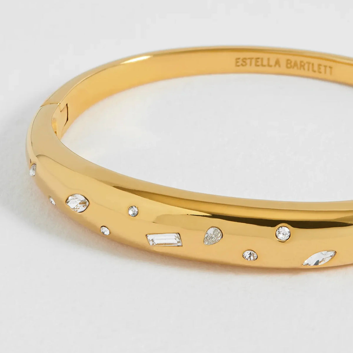 Estella Bartlett The Edit Collection CZ Domed Bangle