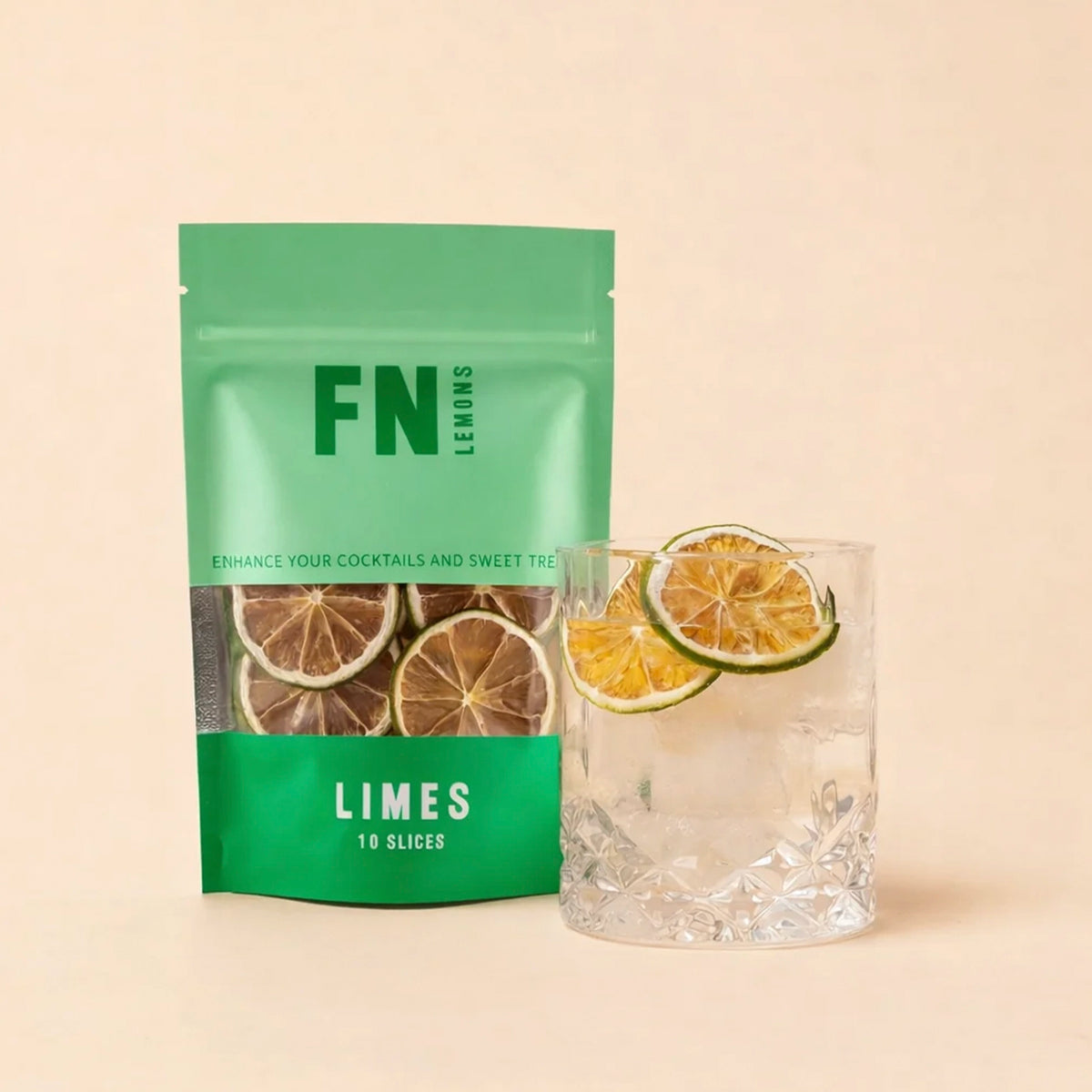 F N Lemons Dried Citrus Slice Pouch - Limes