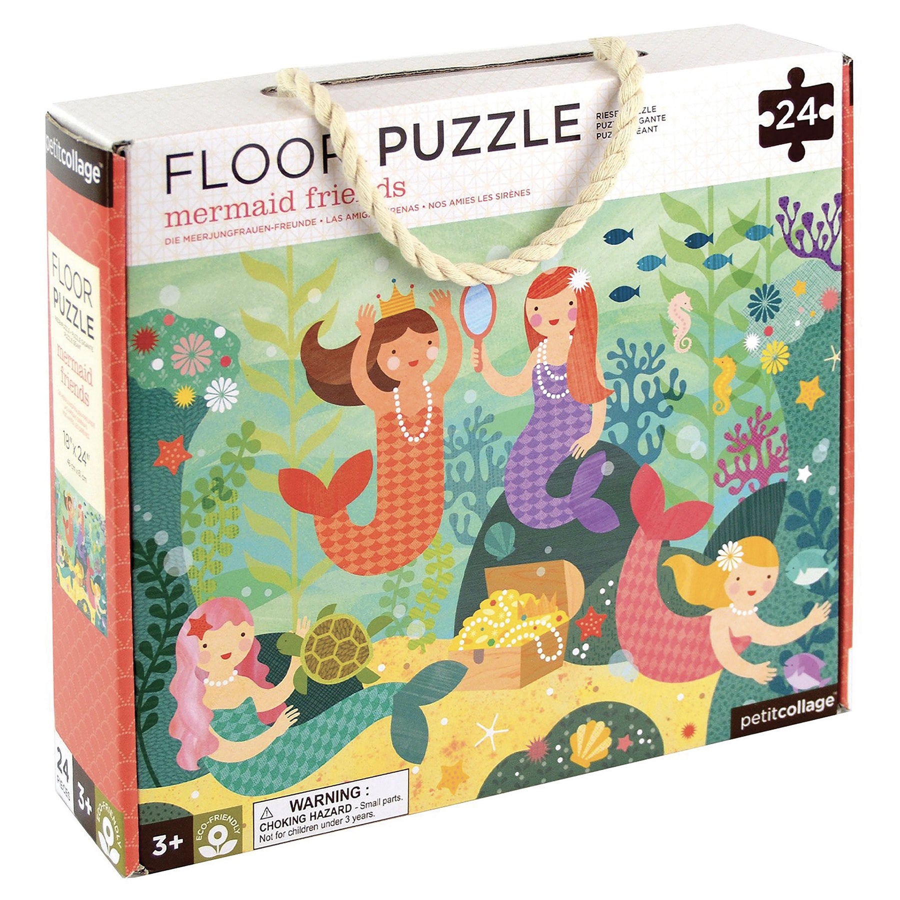 Floor Puzzle Mermaid Friends Tea Pea