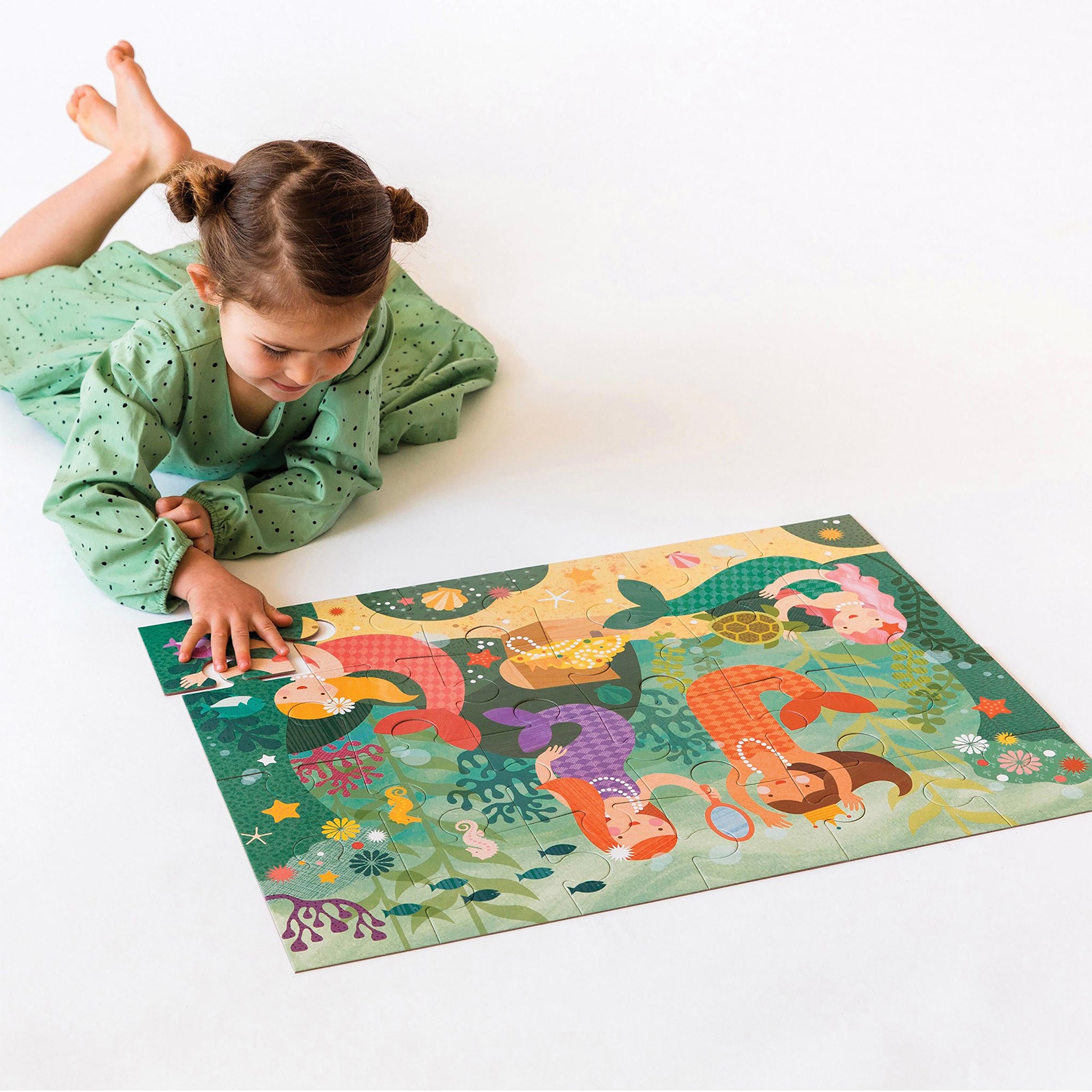 Floor Puzzle - Mermaid Friends