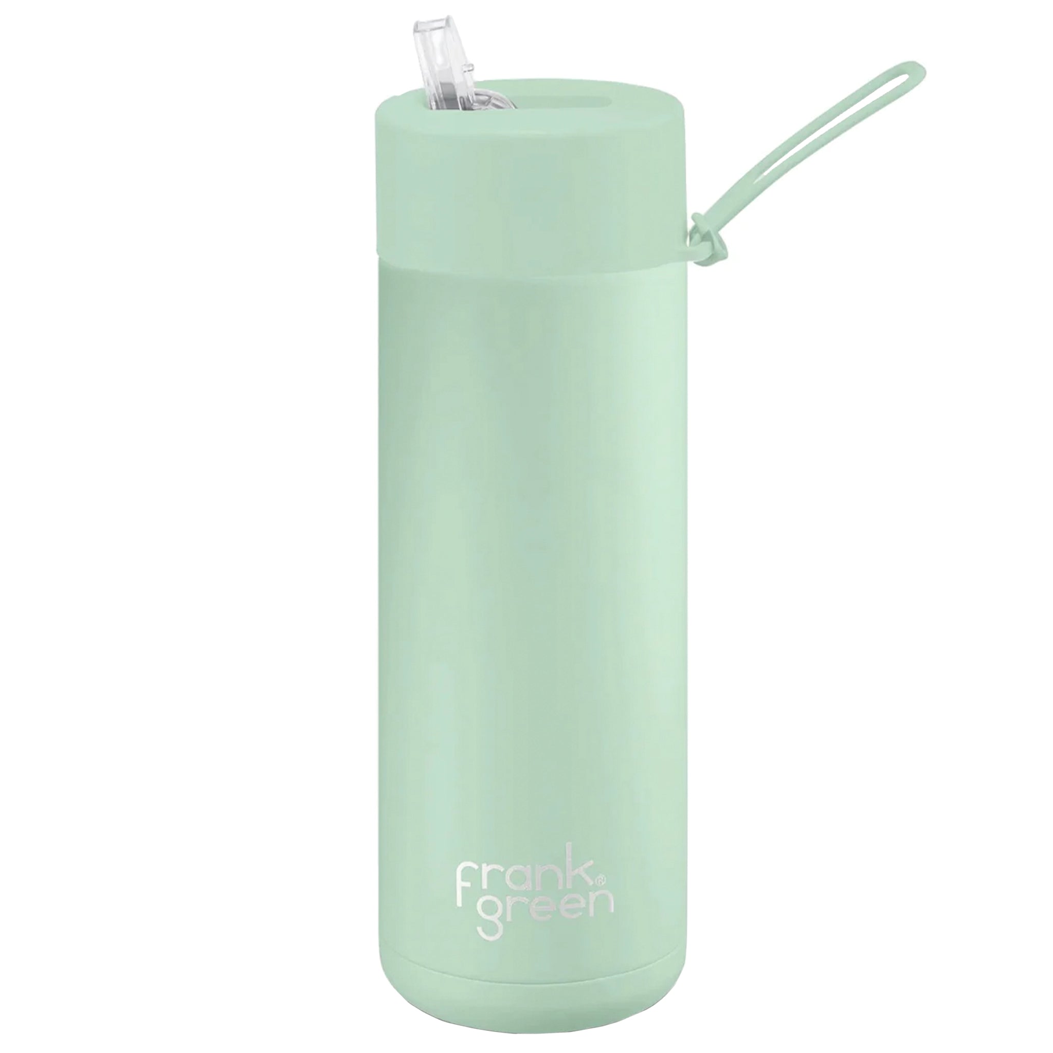 Frank Green Stainless Steel Ceramic Reusable Bottle - Straw Lid 595ml