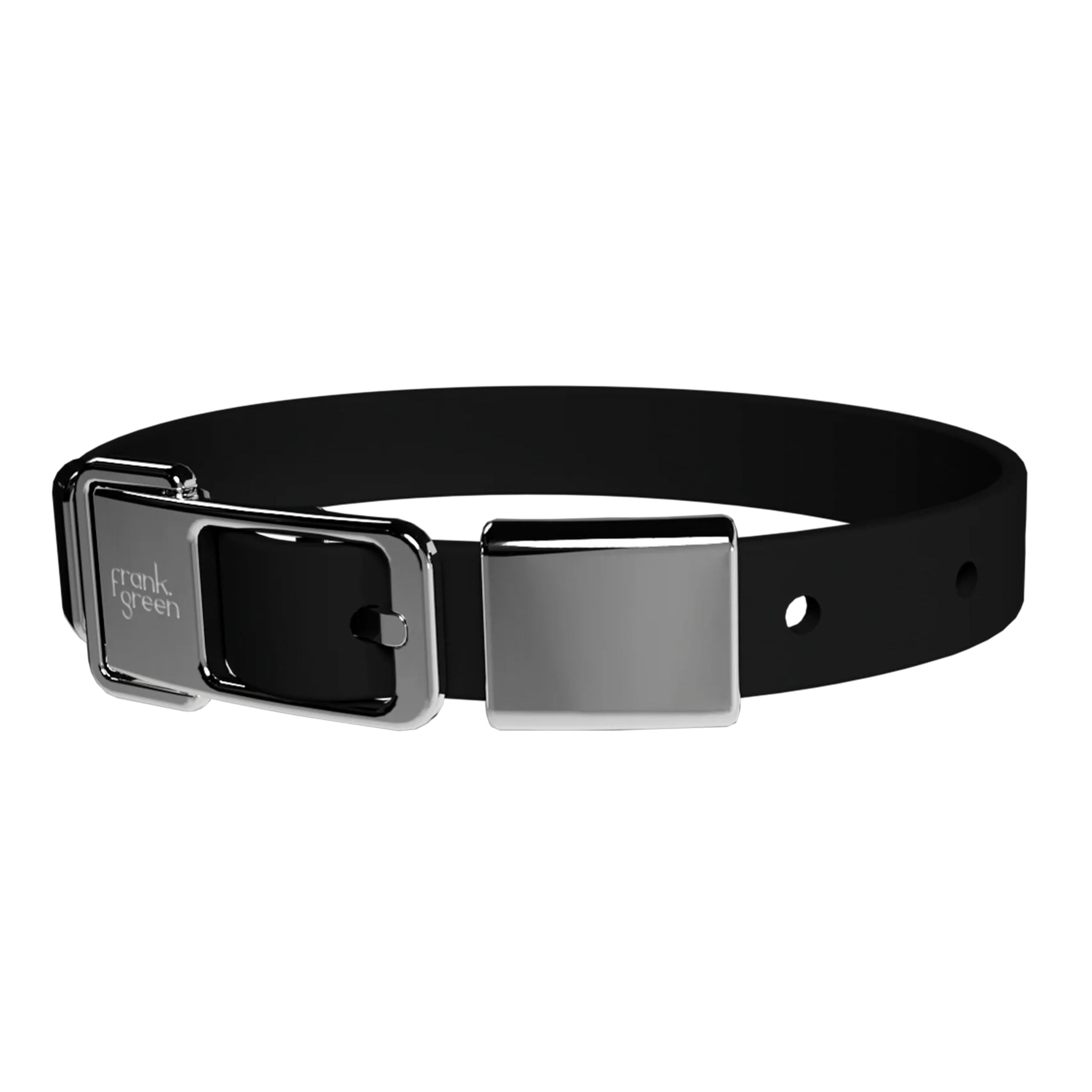 Frank Green Pet Collar with Name Tag - Midnight - Tea Pea Home