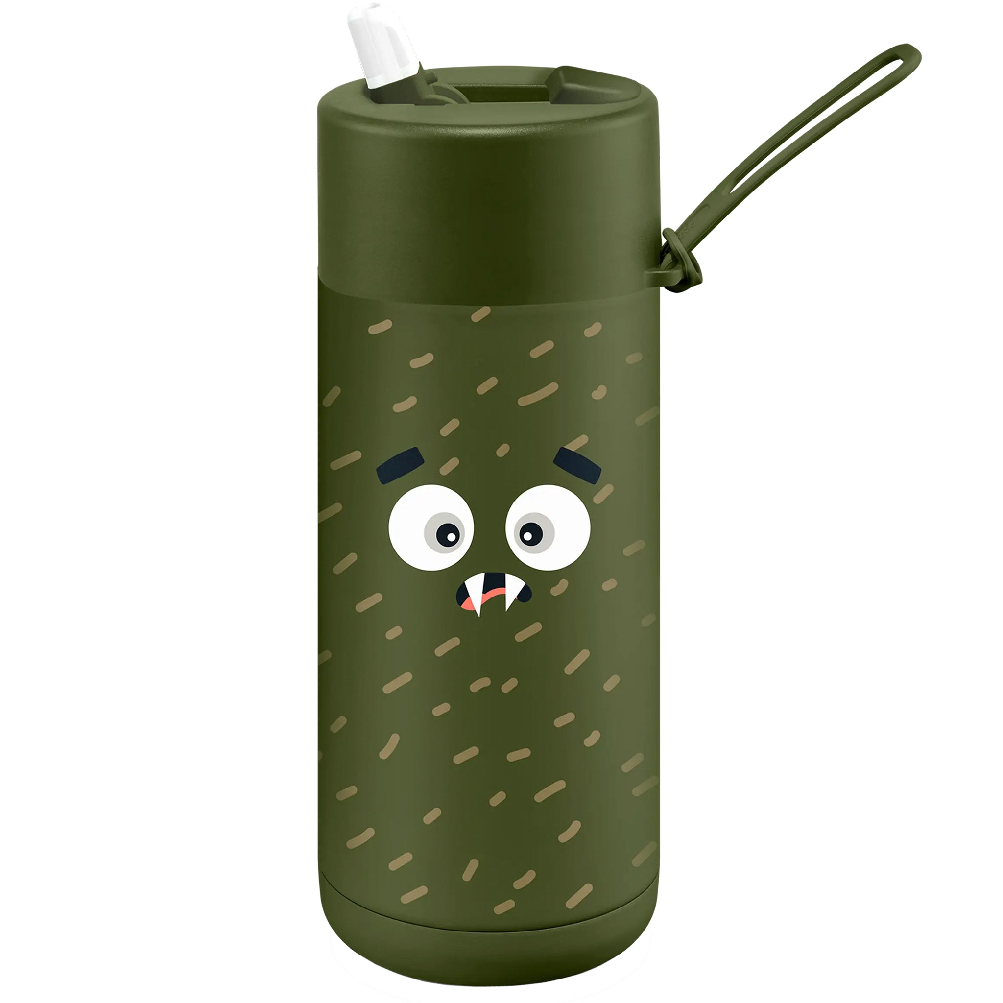 Frank Green Stainless Steel Ceramic Kid's Reusable Bottle 475ml - Scout