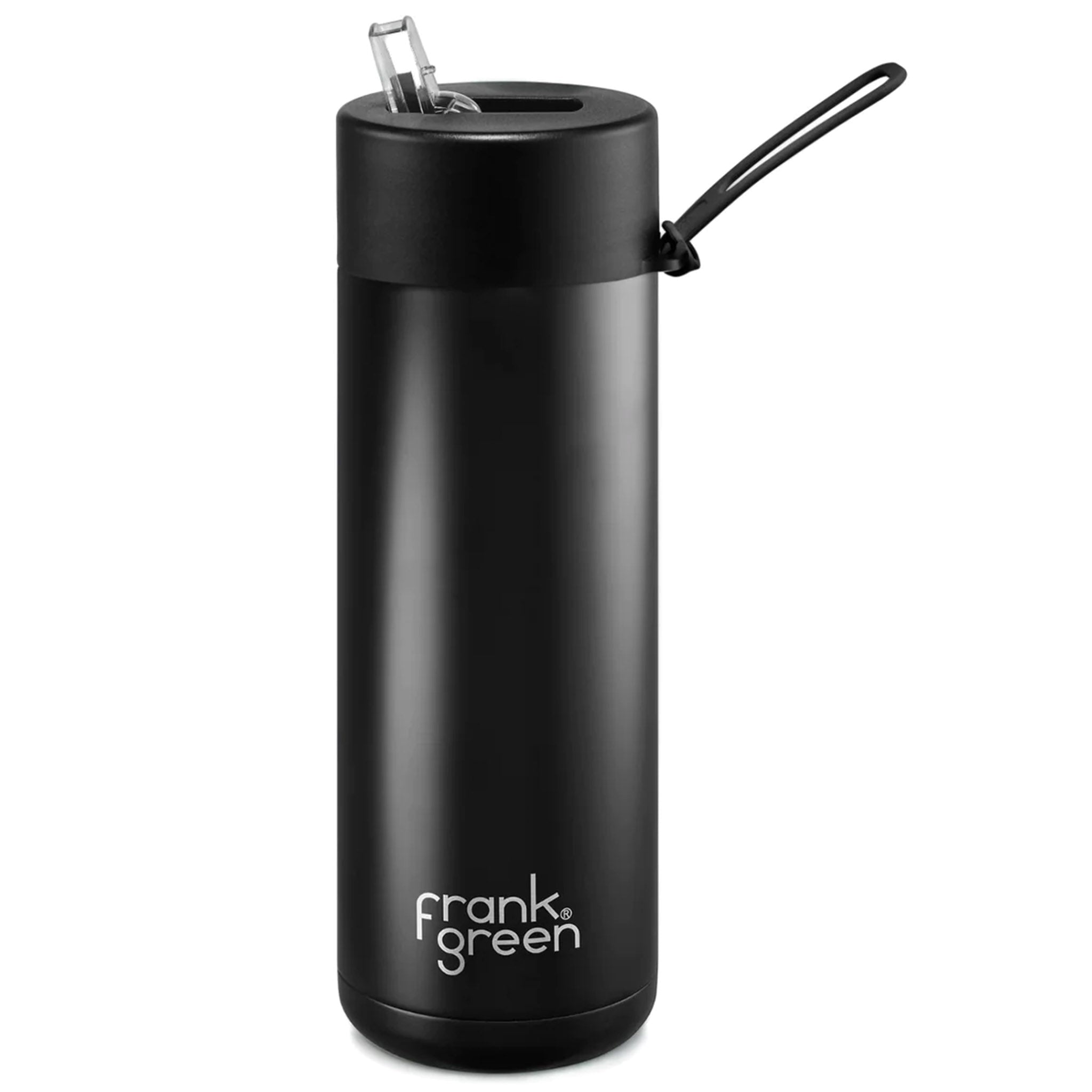 Frank Green Stainless Steel Ceramic Reusable Bottle - Straw Lid 595ml - Tea Pea Home