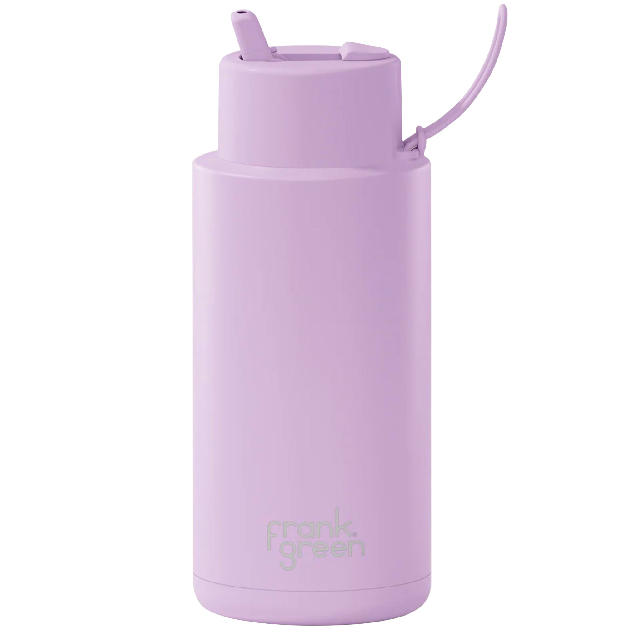 Frank Green 1000ml Stainless Steel Ceramic Reusable Straw Flip Lid Bottle