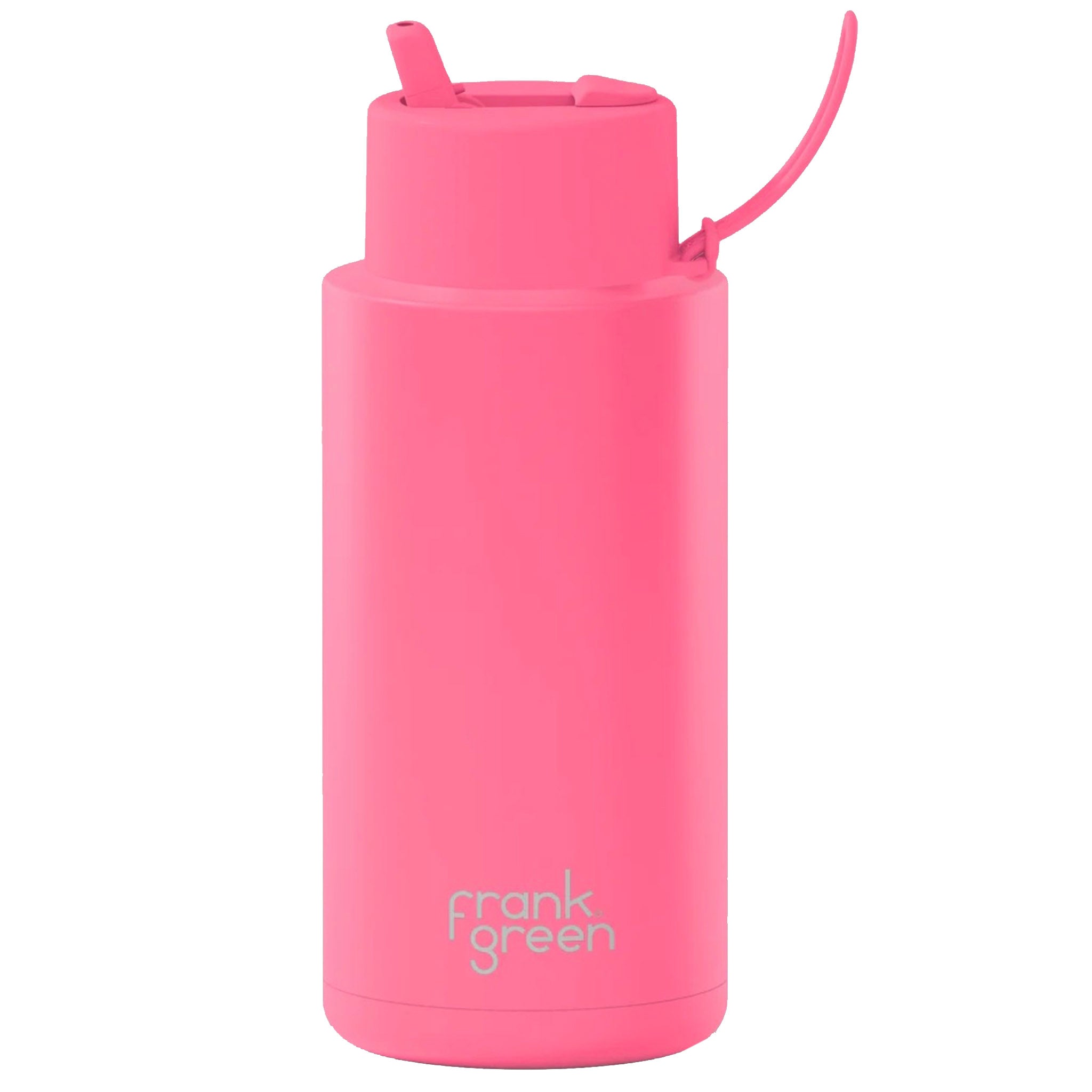 Frank Green 1000ml Stainless Steel Ceramic Reusable Straw Lid Bottle