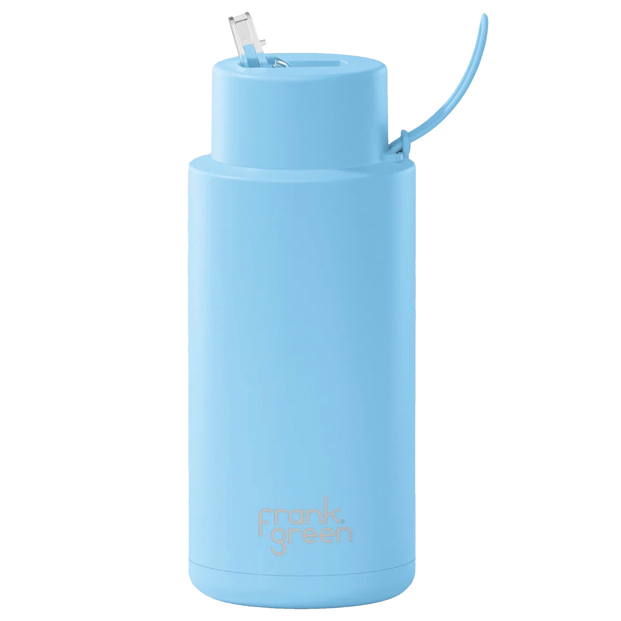 Frank Green 1000ml Stainless Steel Ceramic Reusable Straw Lid Bottle