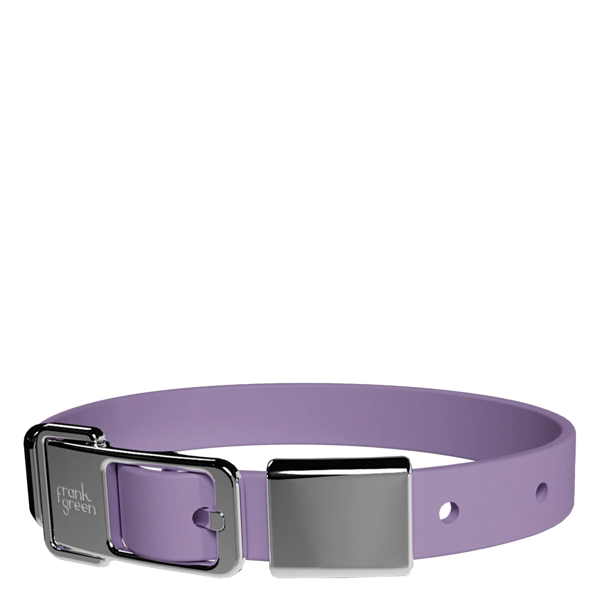 Frank Green Pet Collar with Name Tag - Lilac Haze