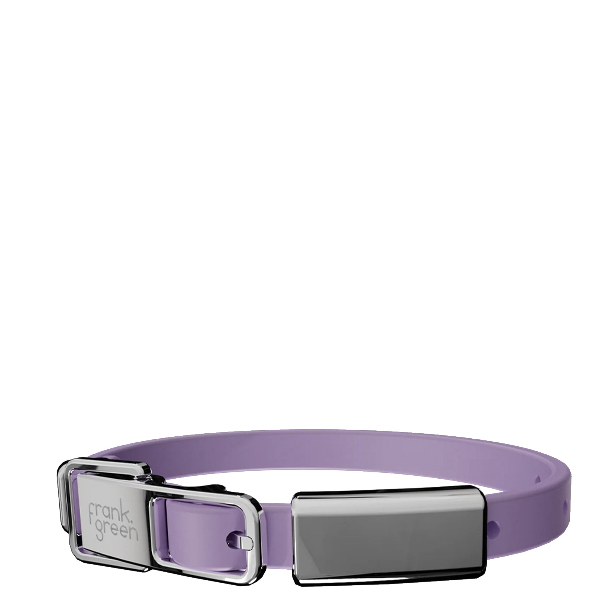 Frank Green Pet Collar with Name Tag - Lilac Haze