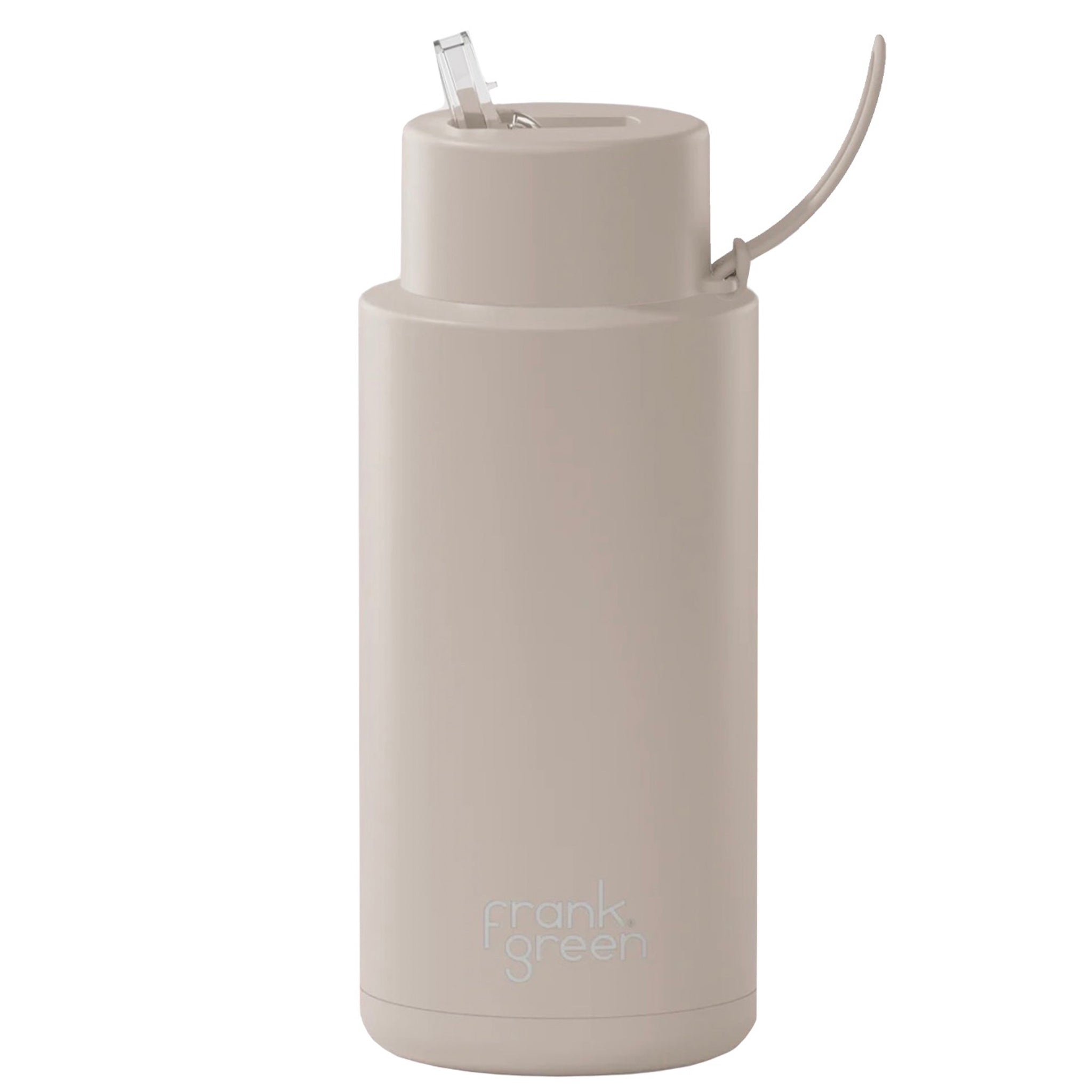 Frank Green 1000ml Stainless Steel Ceramic Reusable Straw Lid Bottle