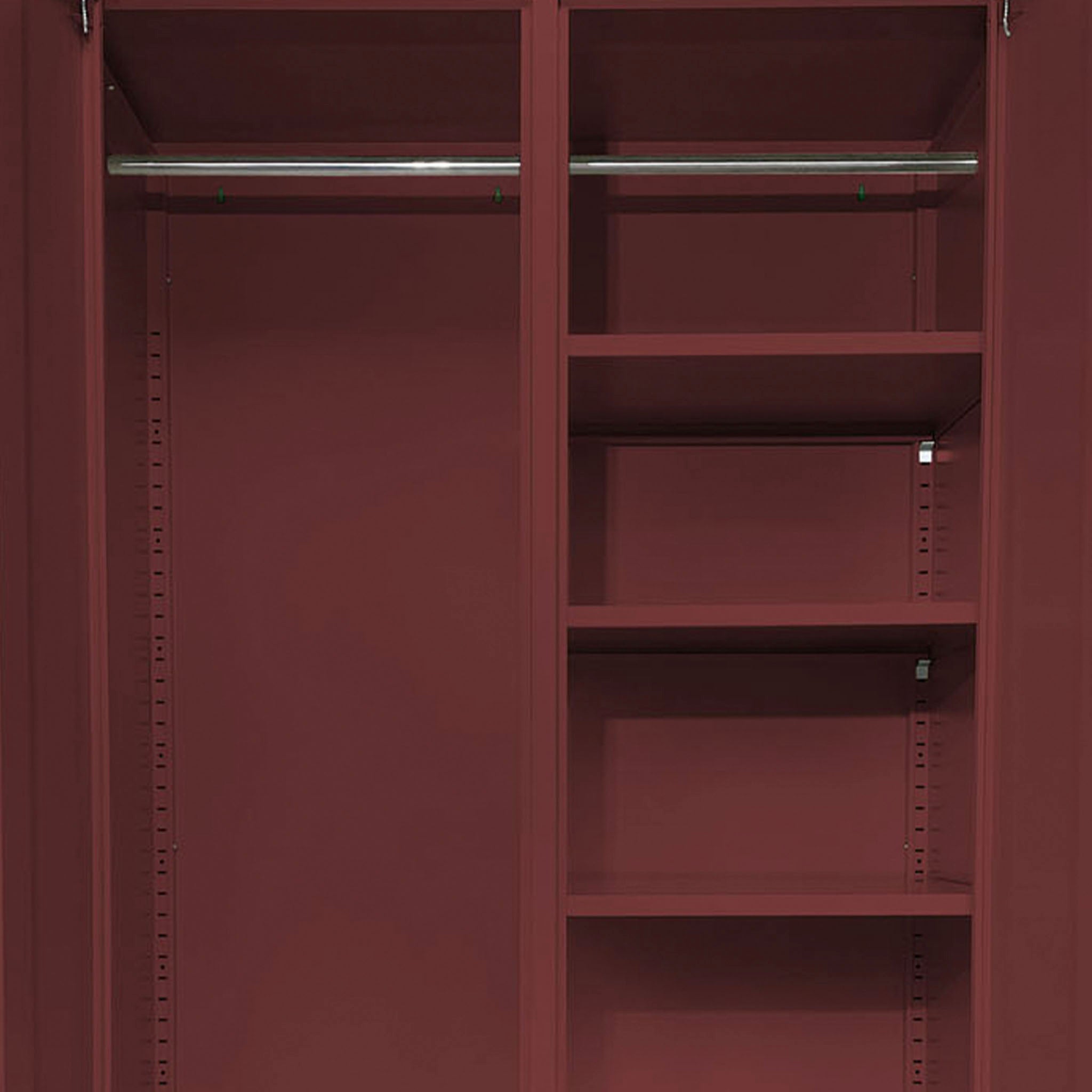 Good. Clarence Contemporary Metal Locker Shelf
