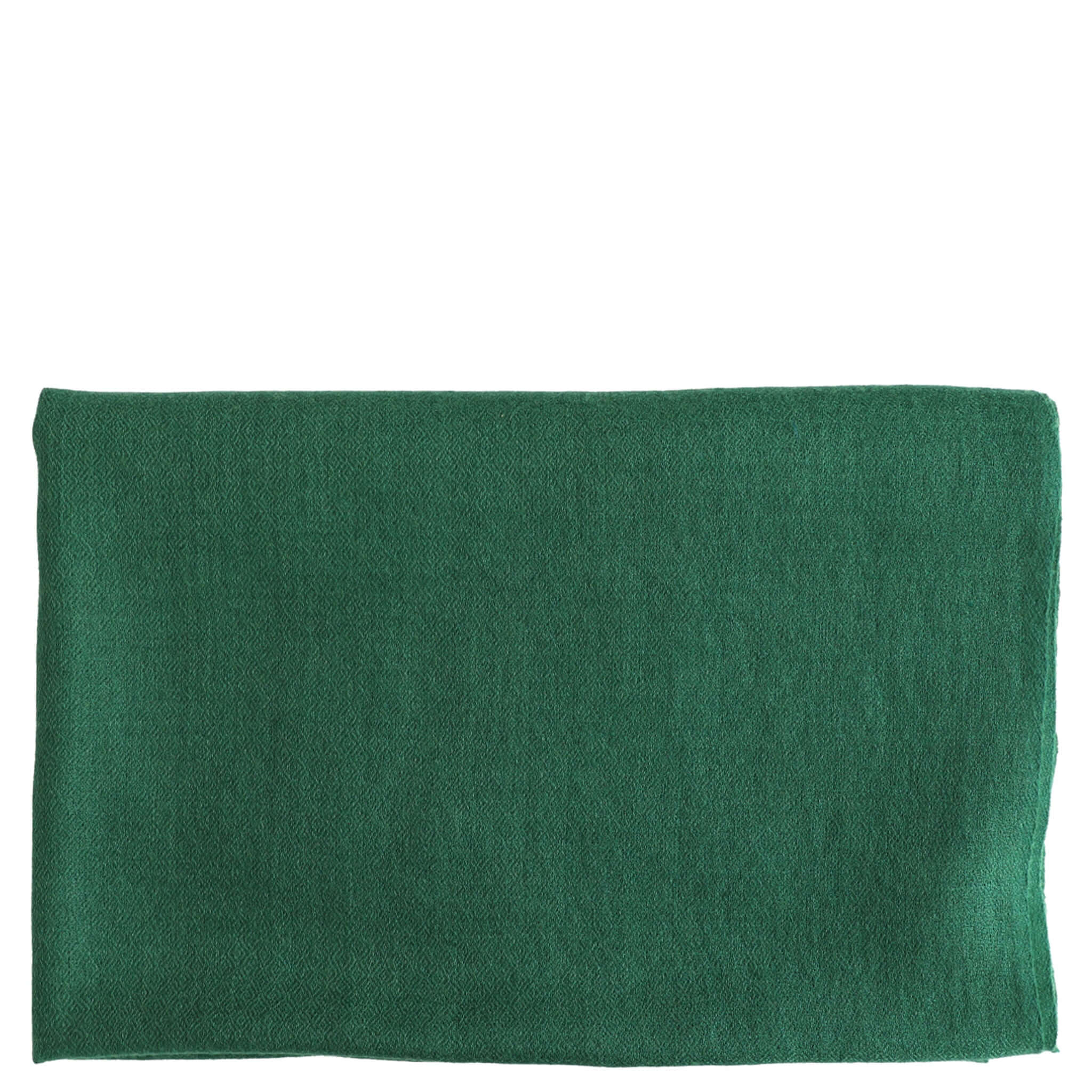 Good & Co Plain Wool Scarf - Pine Needle displayed flat against a white background.