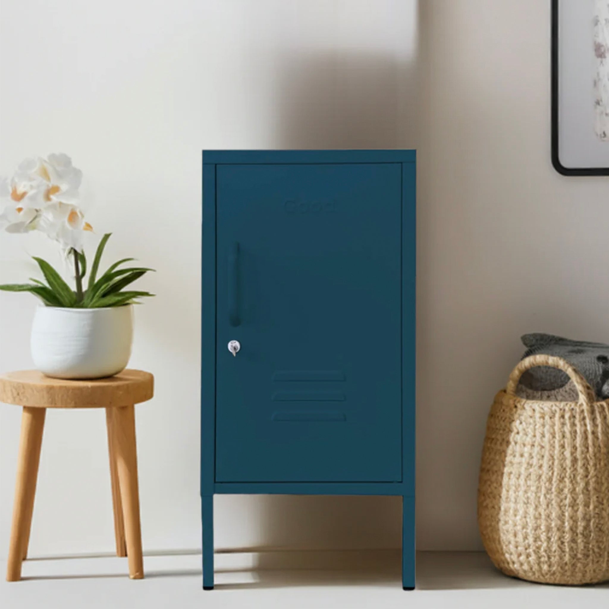 Good. Doris Contemporary Metal Locker