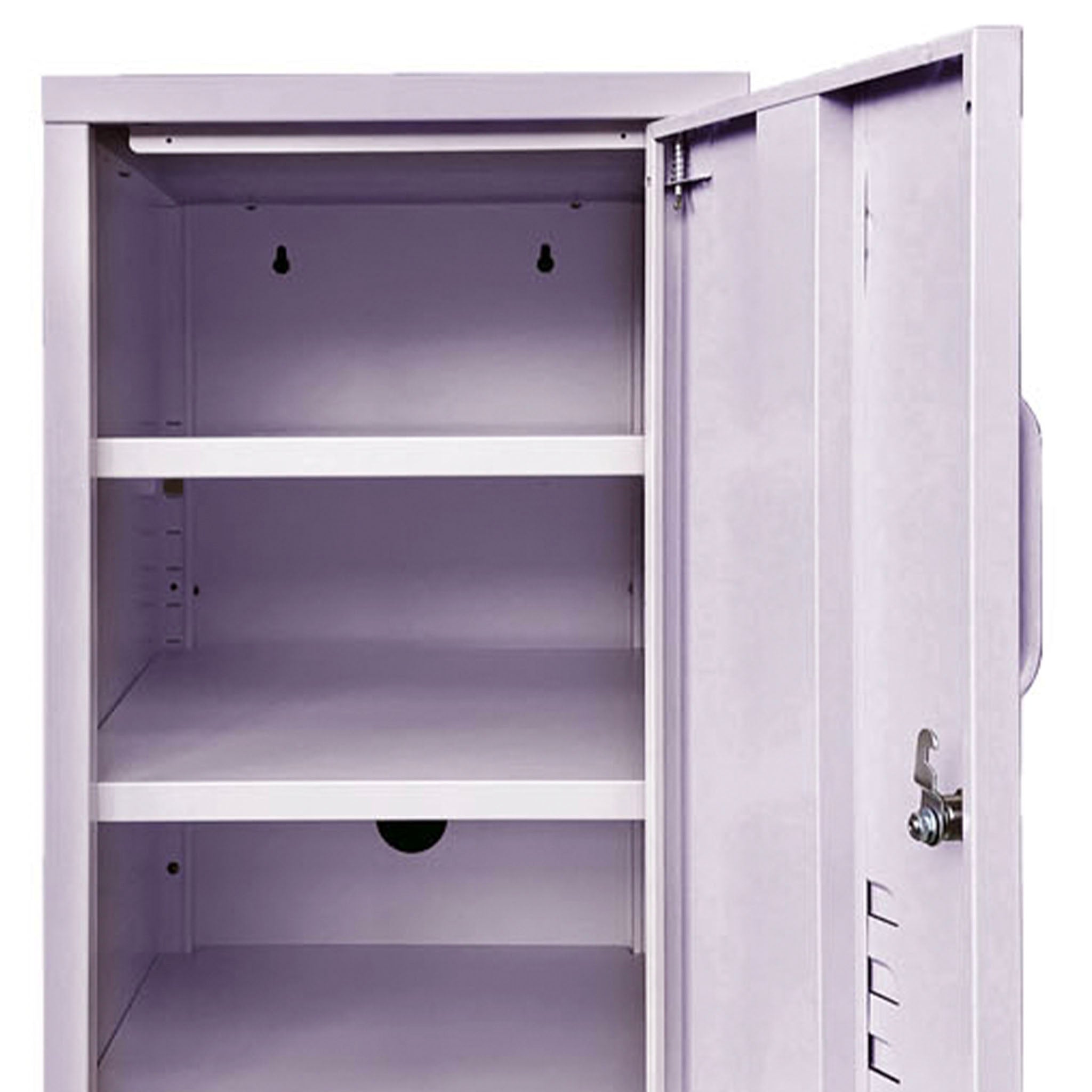 Good. Doris Contemporary Metal Locker Shelf