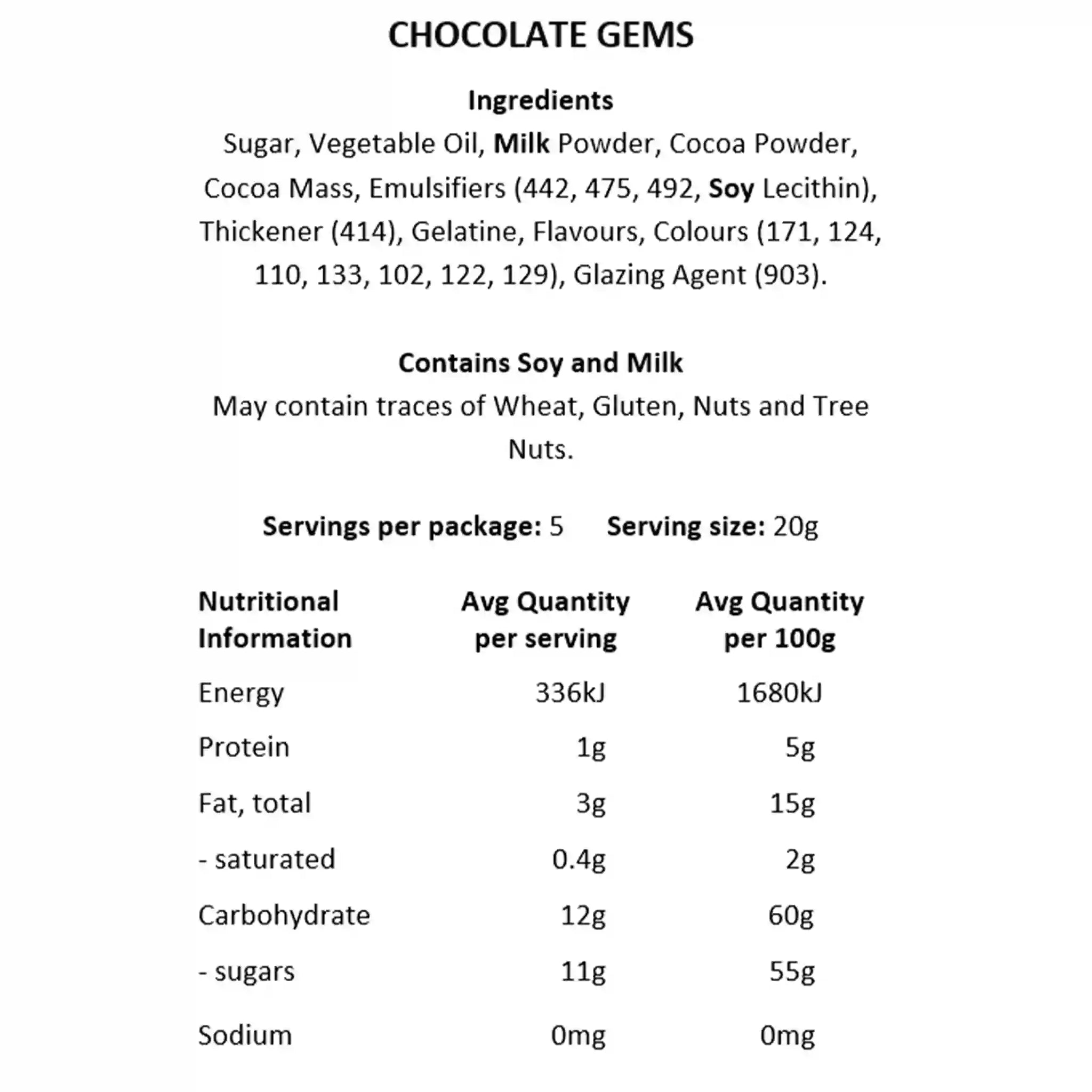 Herb & Spice Mill Chocolate Gems