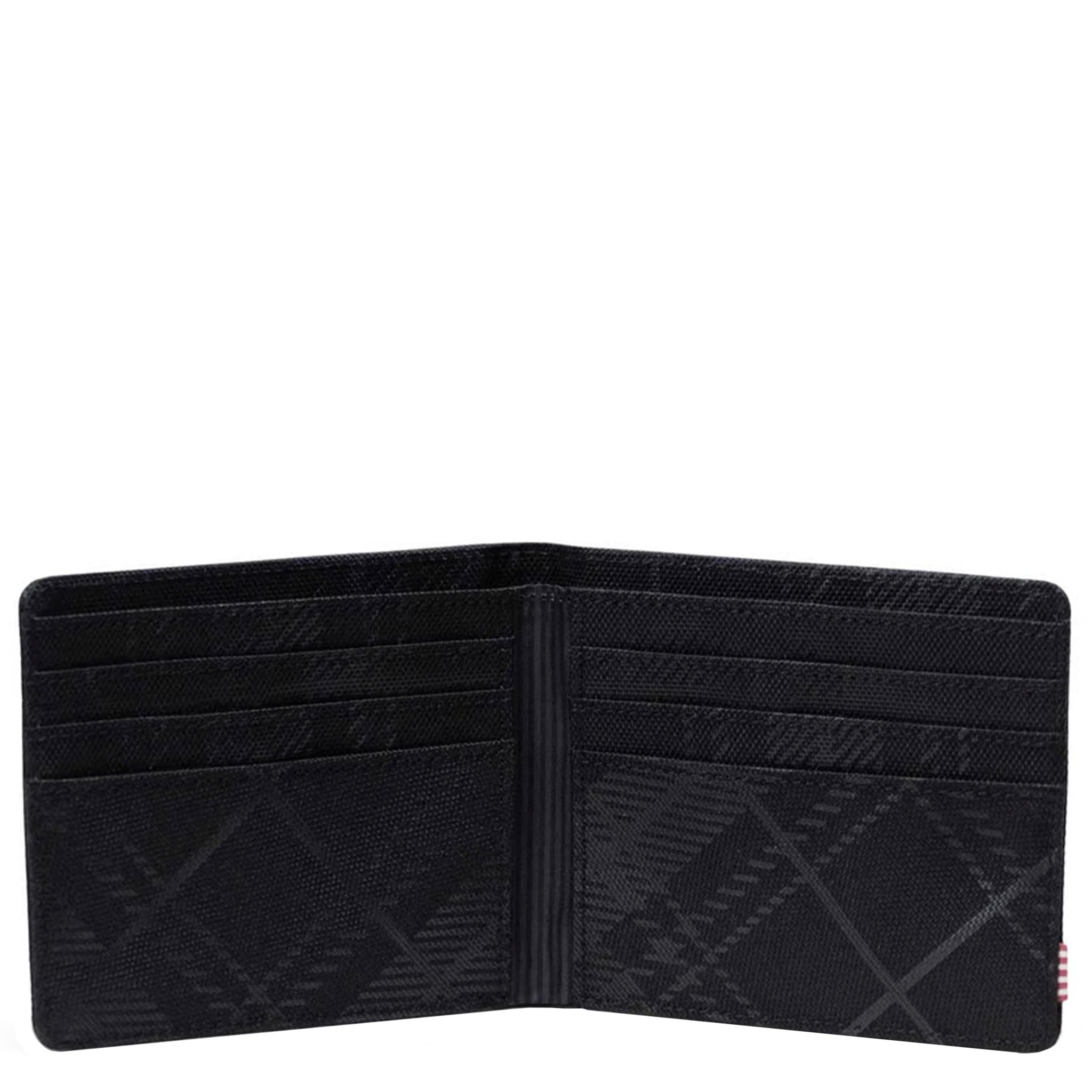 Herschel Supply Co. Roy Wallet - Black Plaid Embossed