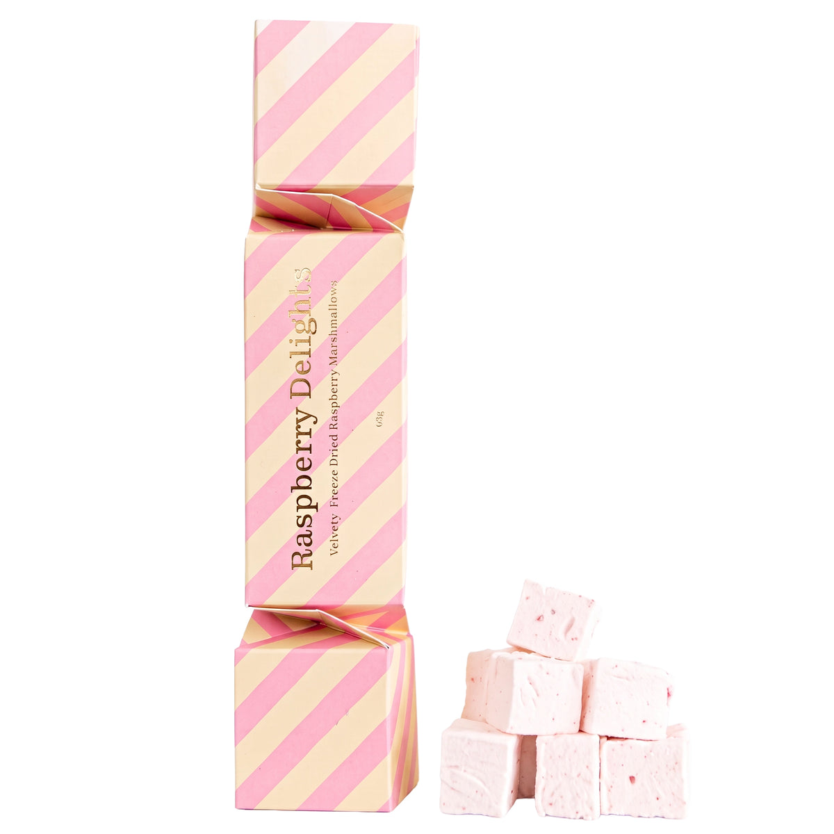 House of Chocolate Raspberry Delights Mini Christmas Cracker