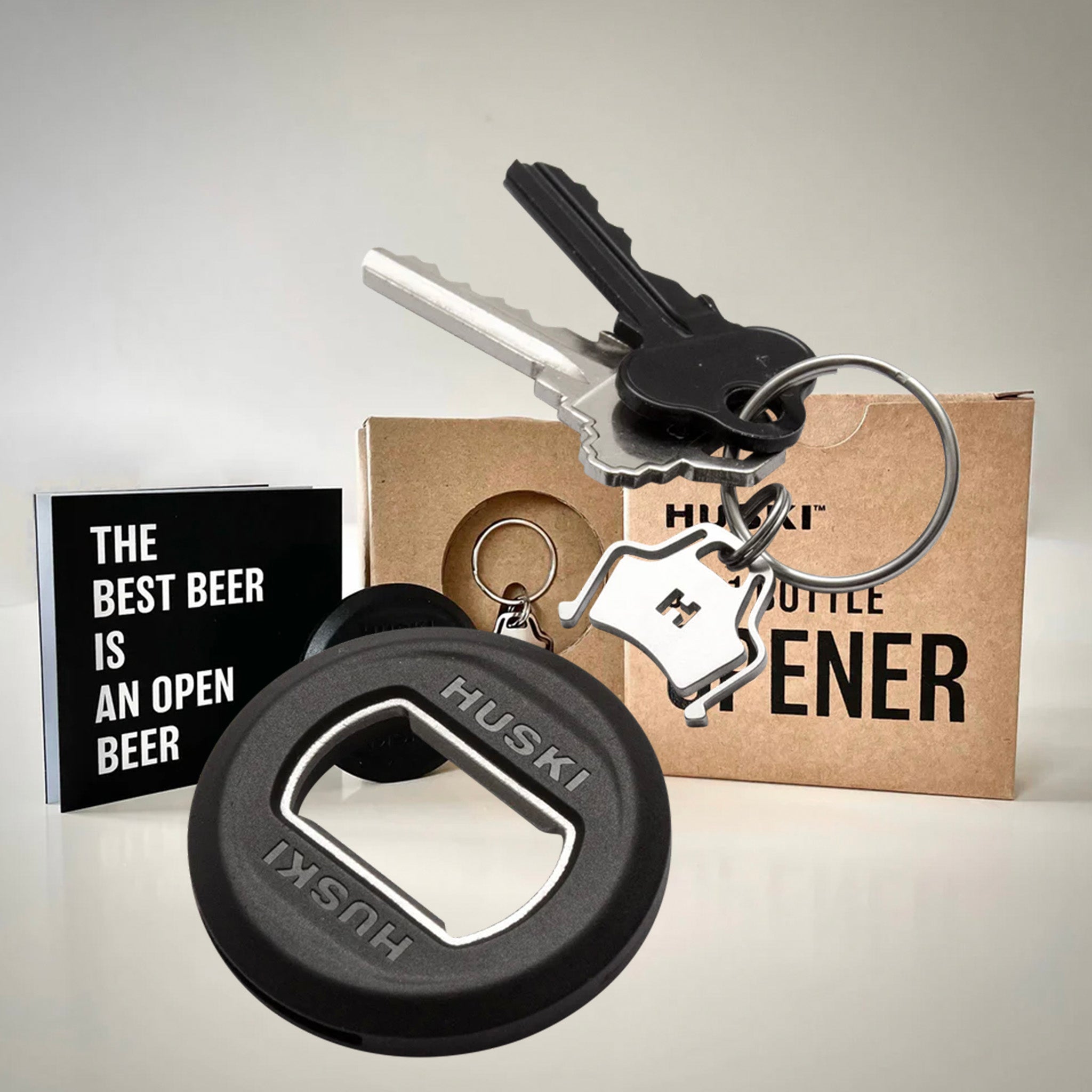 Huski 3-in-1 Bottle Opener Keyring