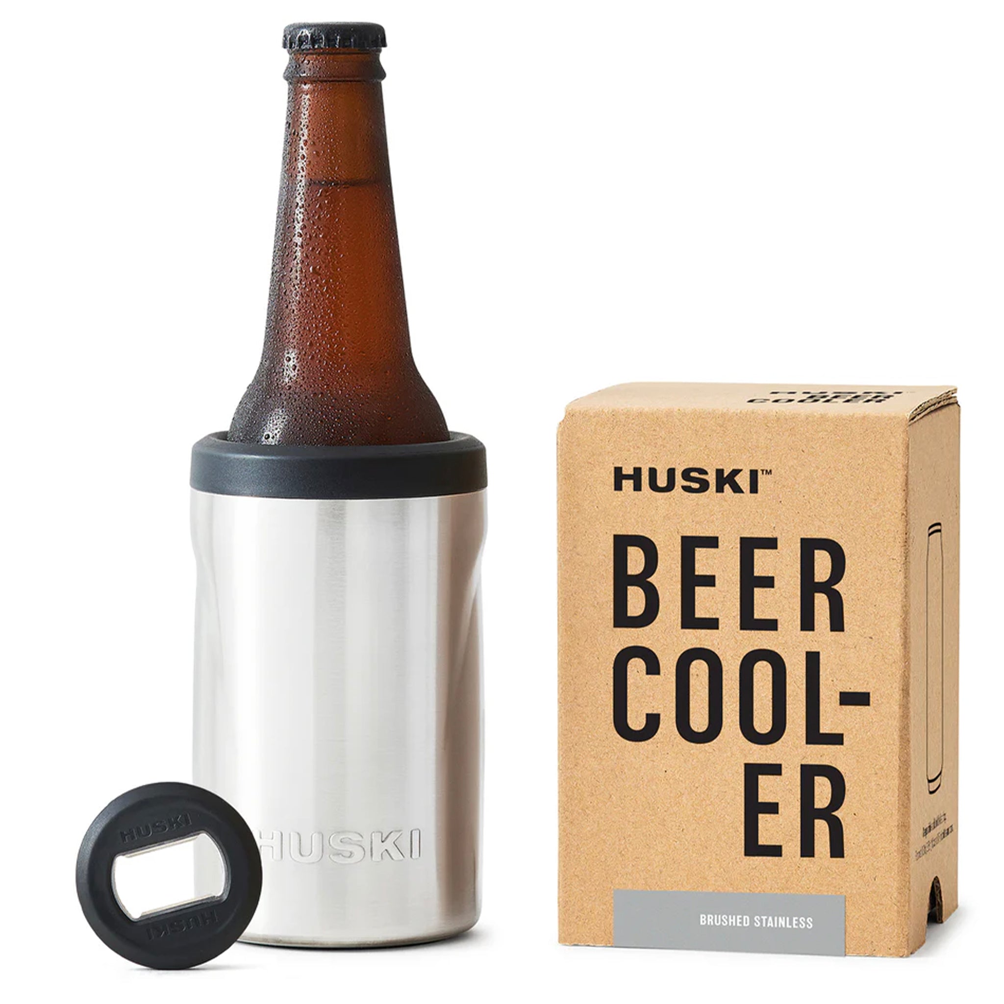 Huski Beer Cooler 2.0 - Brushed Stainless