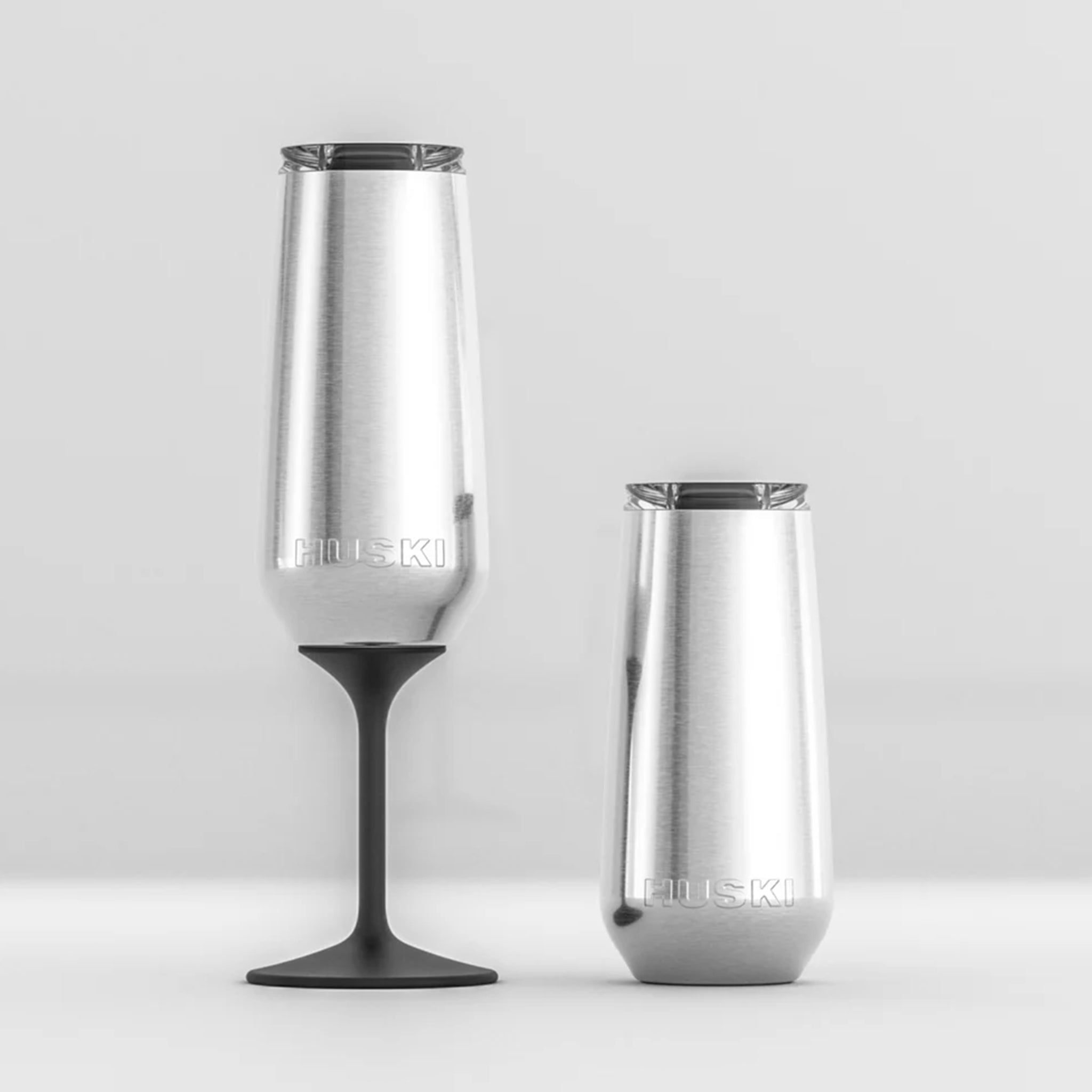 Huski Champagne Flute - White