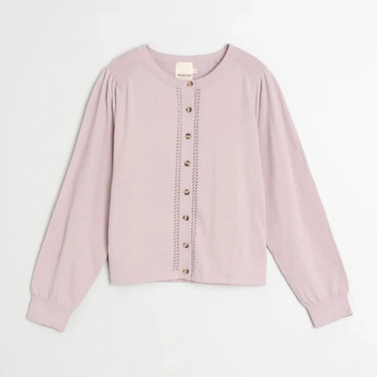Indi & Cold Organic Cotton Cardigan - Dew